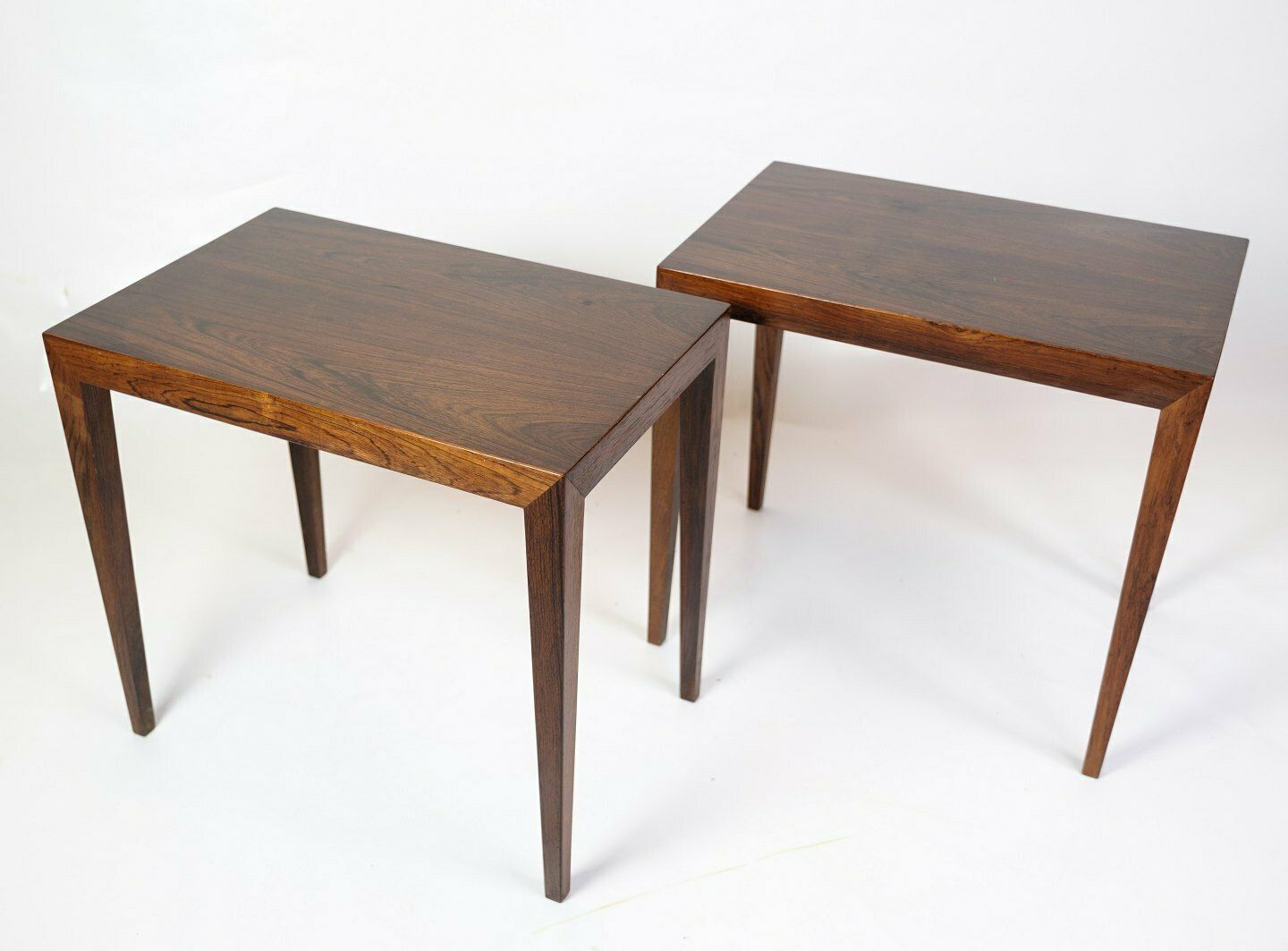 Deposit Tables In Rosewood By Severin Hansen From 1960s photo vinterior