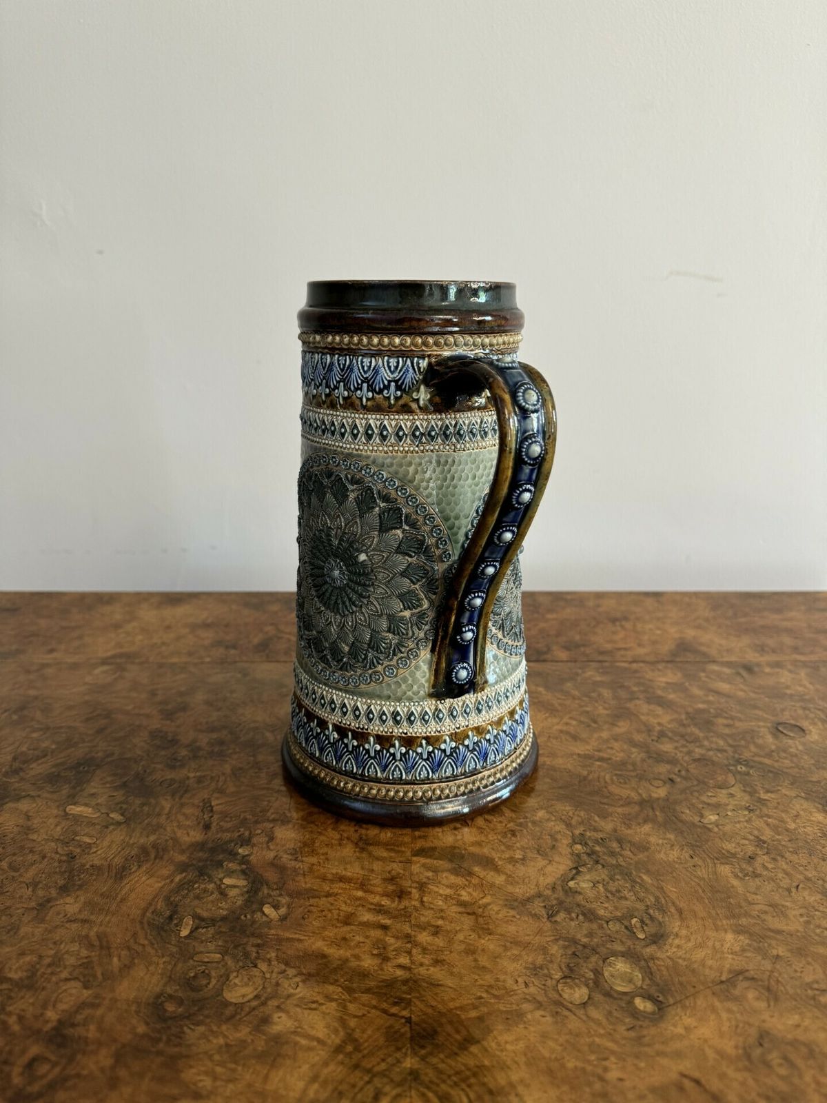 Outstanding Quality Large Antique Doulton Lambeth Jug photo furniture