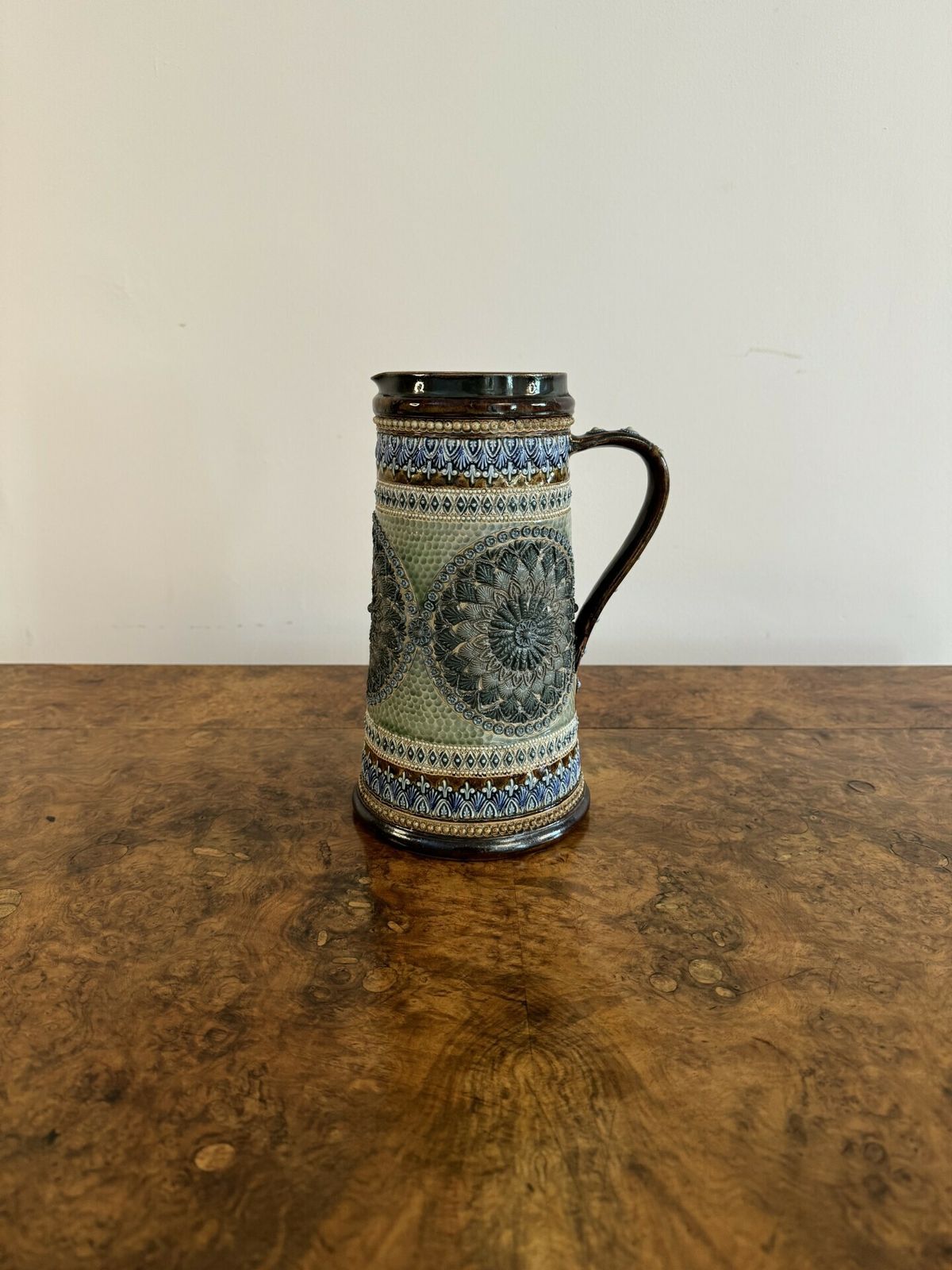 Outstanding Quality Large Antique Doulton Lambeth Jug photo Home Decor