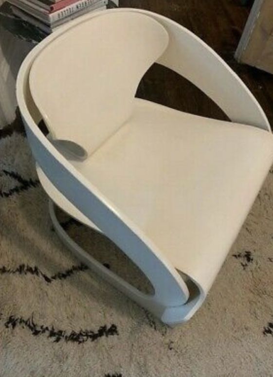 photo buy Mid Century. Model 4801 Plywood Pair Of Armchairs Available. Sold Separately. Listing For One Chair. By Joe Colombo, Italy, 1965