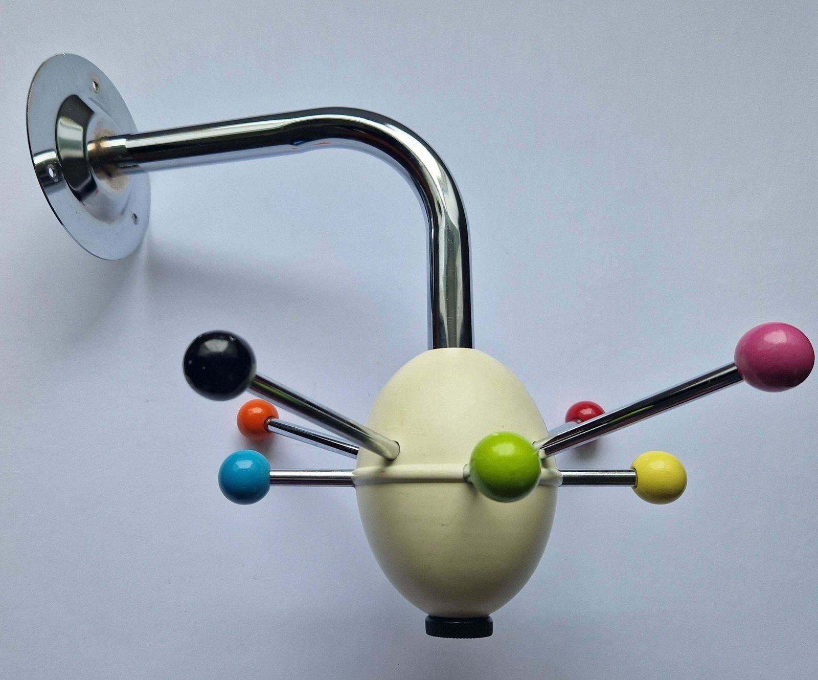 photo furniture Pair Of Midcentury Wall Coat Racks Sputnik, Osvaldo Borsani, Tecno, Italy, 1970s