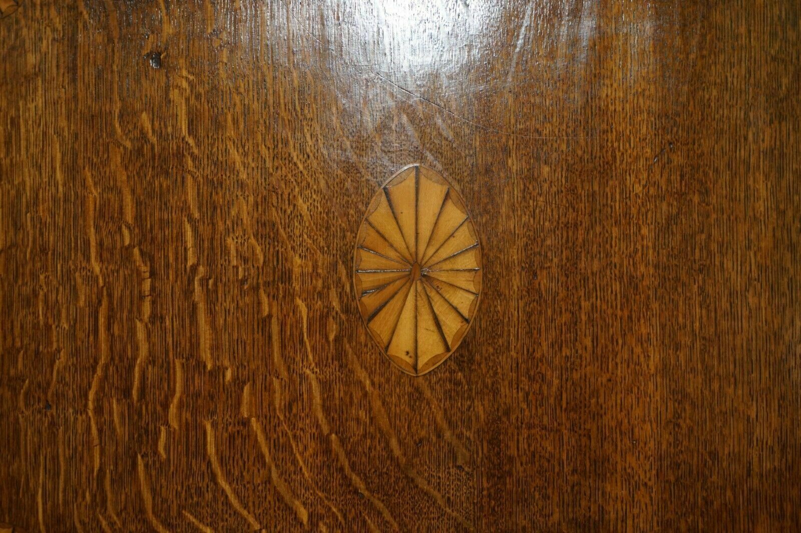 Exquisite Antique 1800 Sheraton Inlaid Housekeepers Cupboard Wardrobe Drawers photo 8950.0