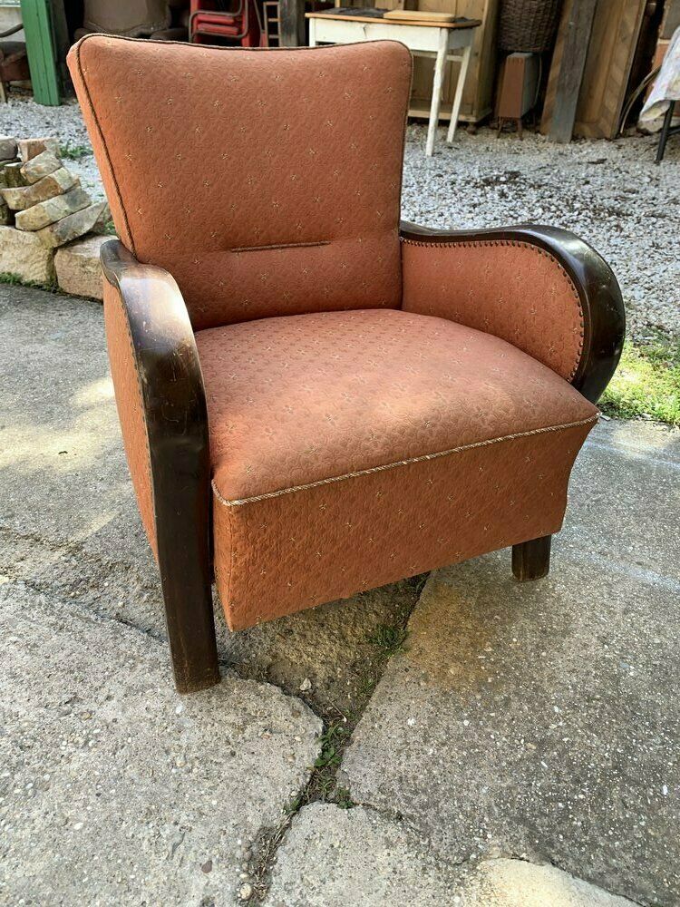 Hungarian Art Deco Armchair, 1930s, Set Of 2 photo 2582.0