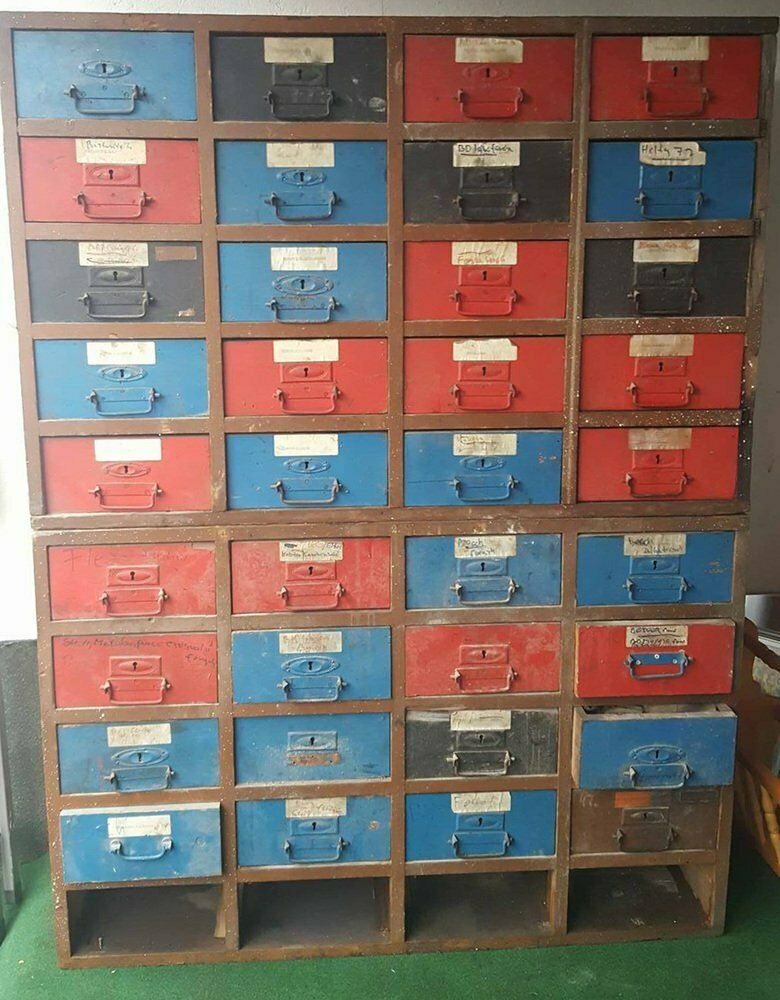 Vintage Industrial Cabinet, 1950s