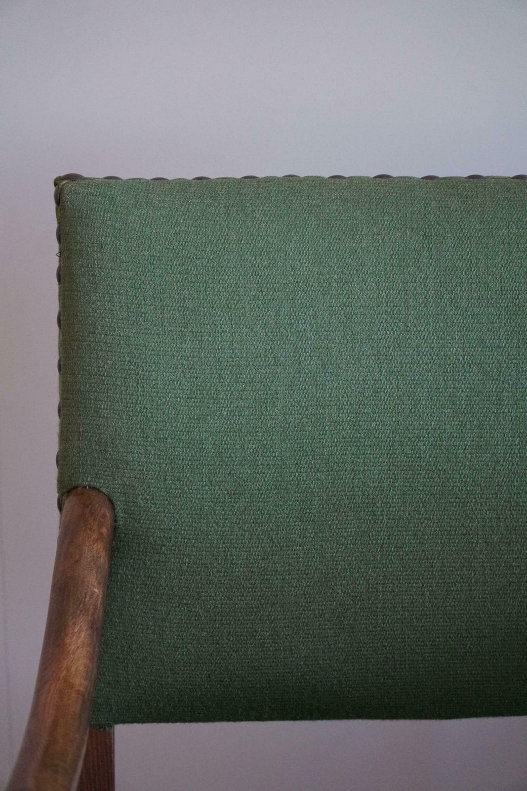 photo furniture Armchairs In Oak & Wool, Louis XIII Style, By A French Cabinetmaker In The 1930s