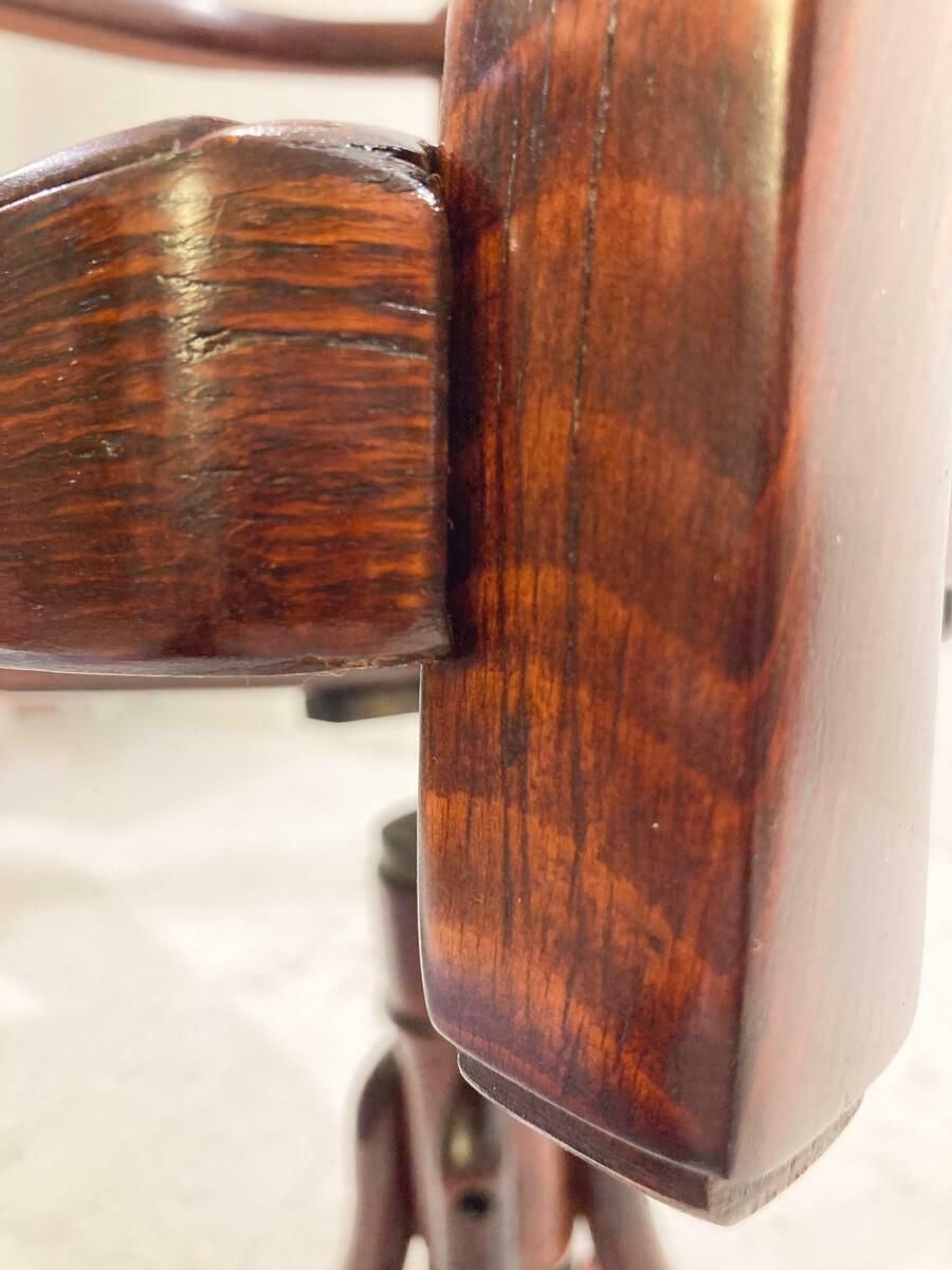 Bentwood Office Chair Otto Wagner For Thonet, 1930s photo 2843.0