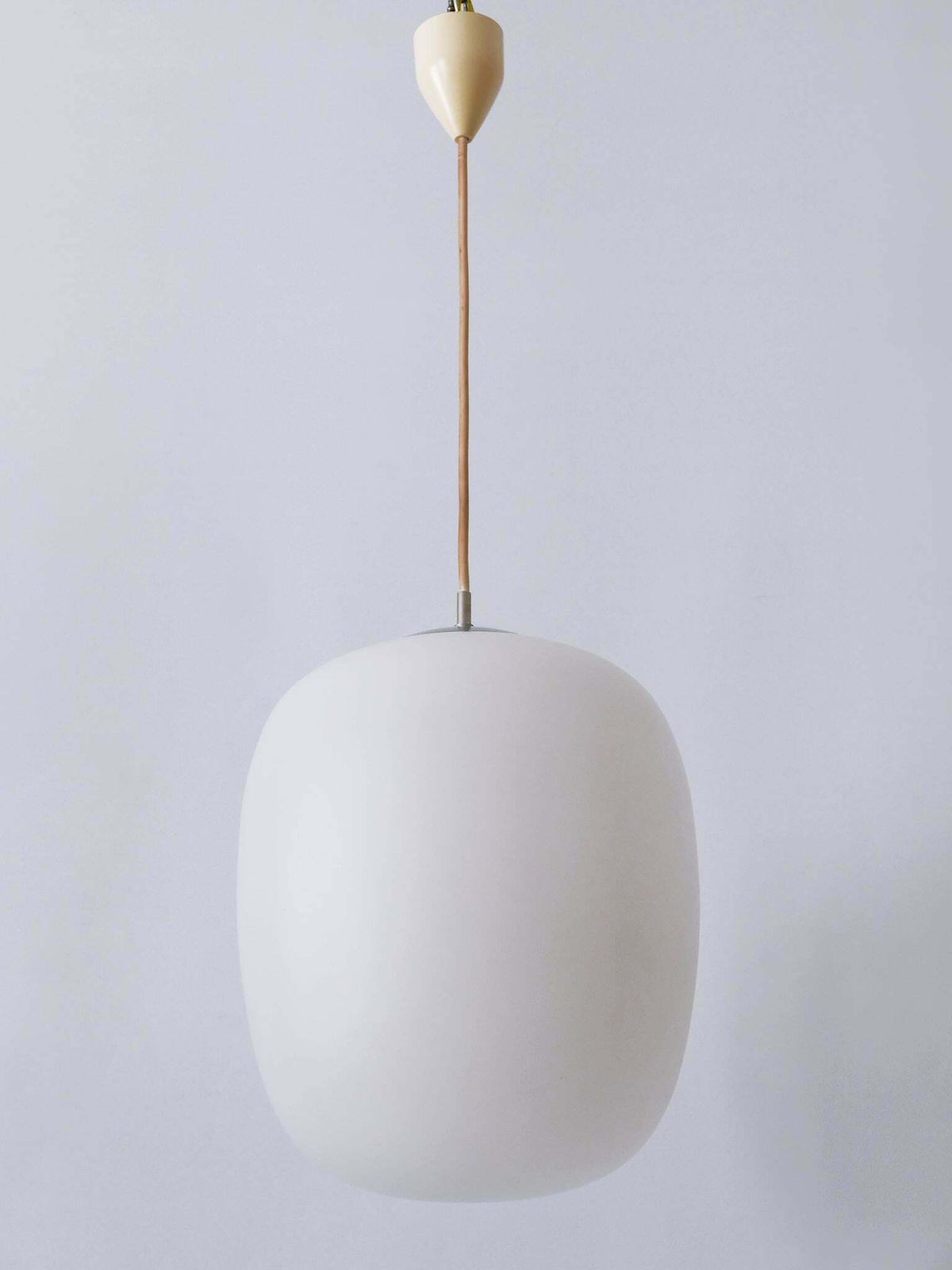 1581.0 1 Of 2 Pendant Lamp Düren By Wilhelm Wagenfeld For Peill & Putzler Germany 1950s photo