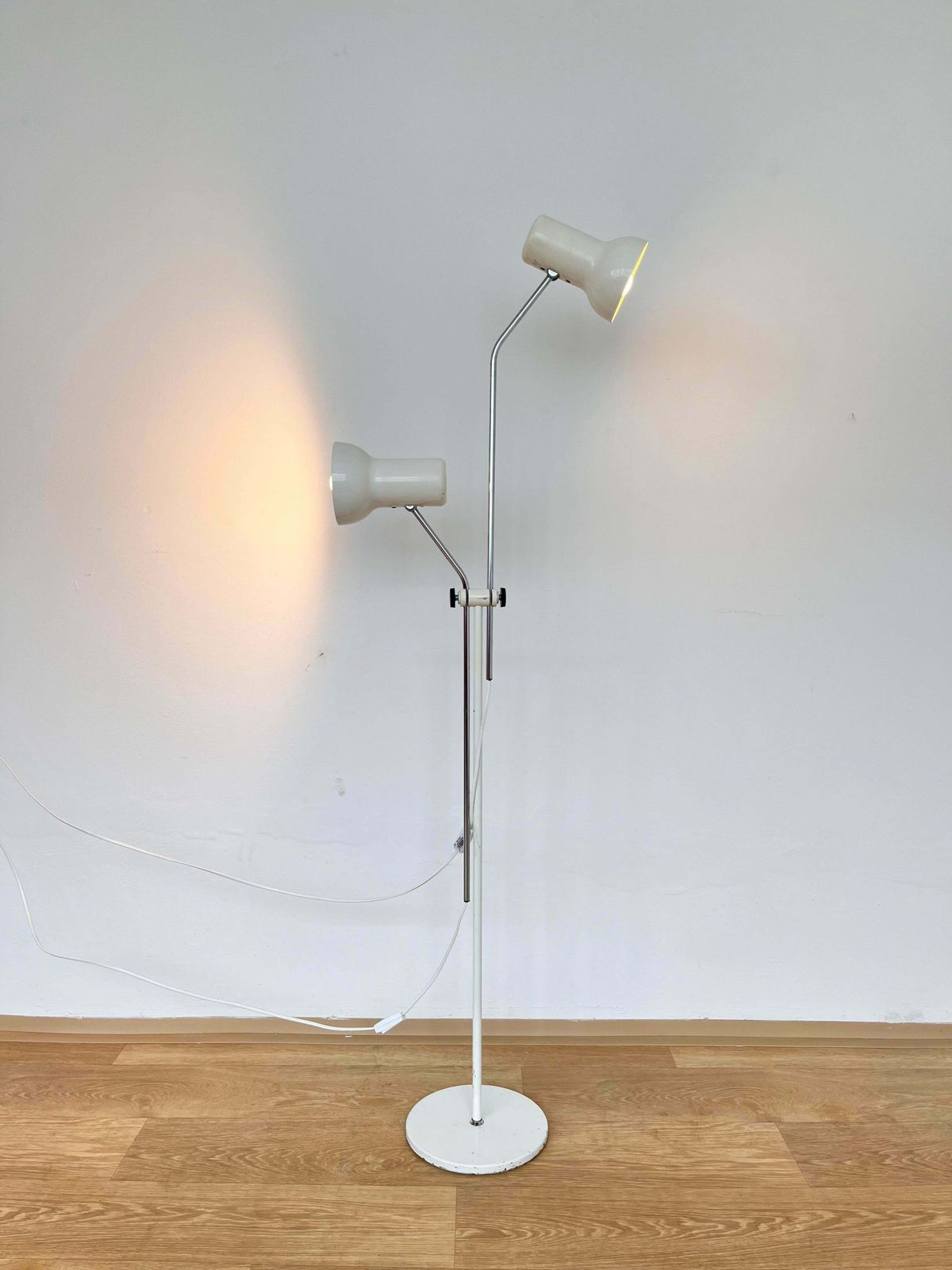 Mid-Century verstelbare designvloerlamp van Napako, jaren 1970 photo for sale