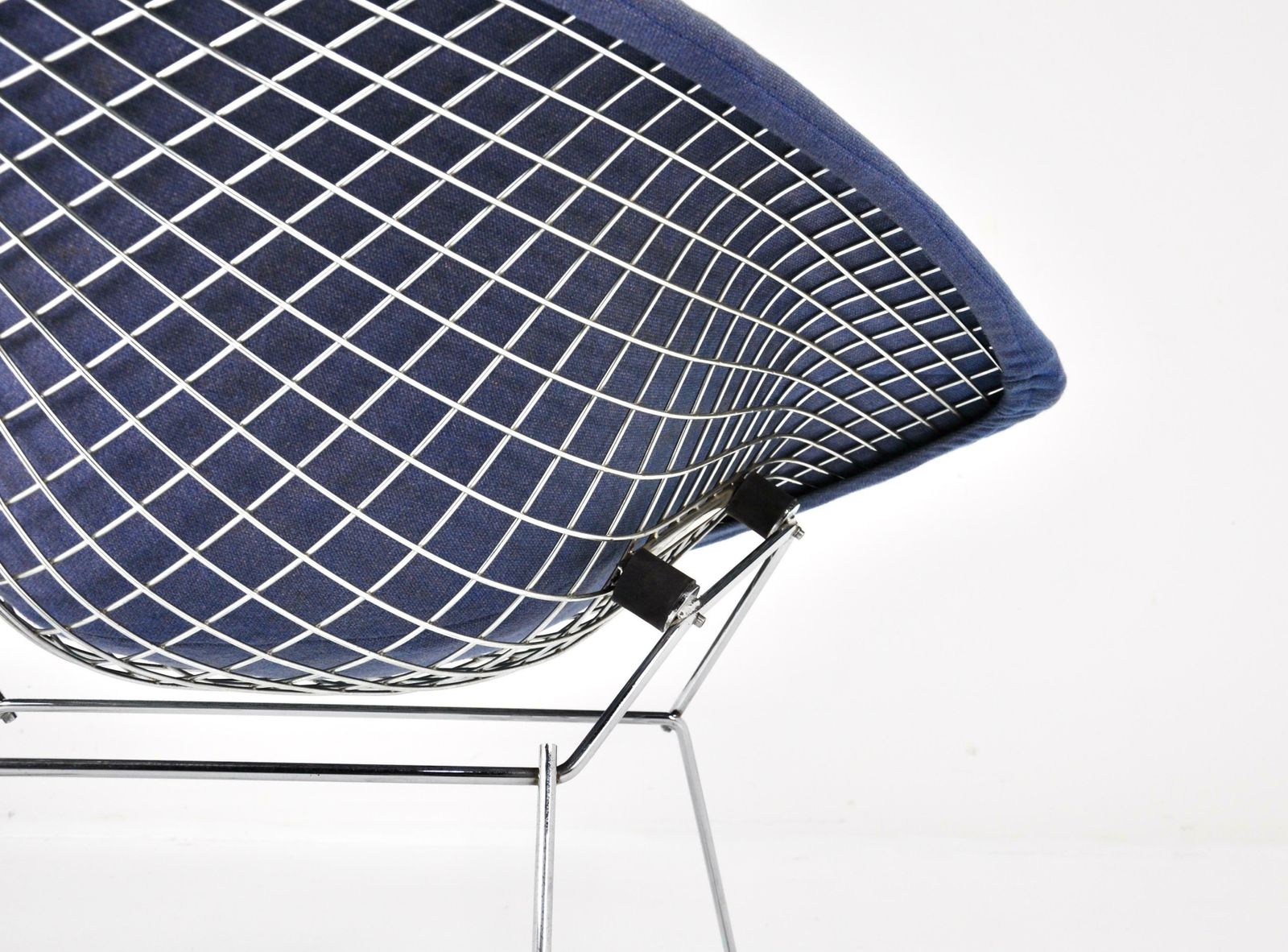 Large Diamond Chair By Harry Bertoia For Knoll, 1970s photo Furniture