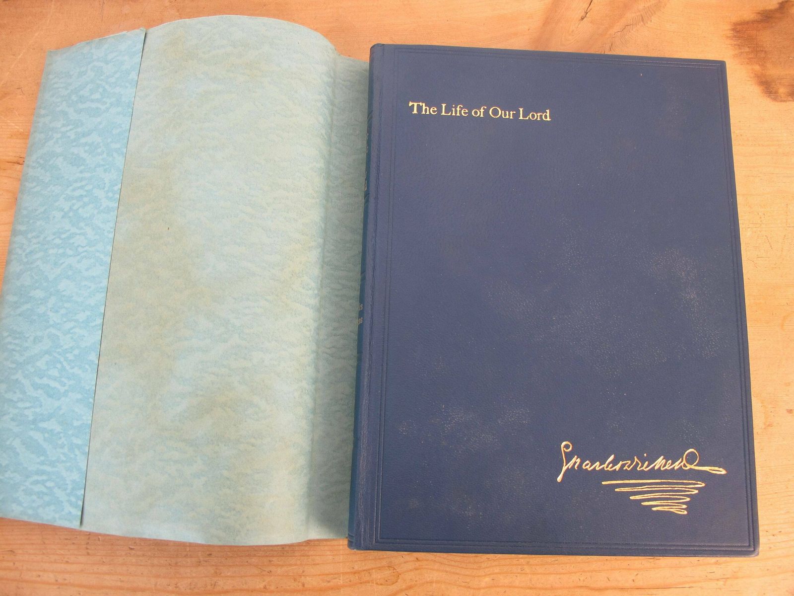 The Life Of Our Lord By Charles Dickens   Written In 1849 Expressly For His Children   First Edition 1934. Original Dust Jacket And Box photo furniture