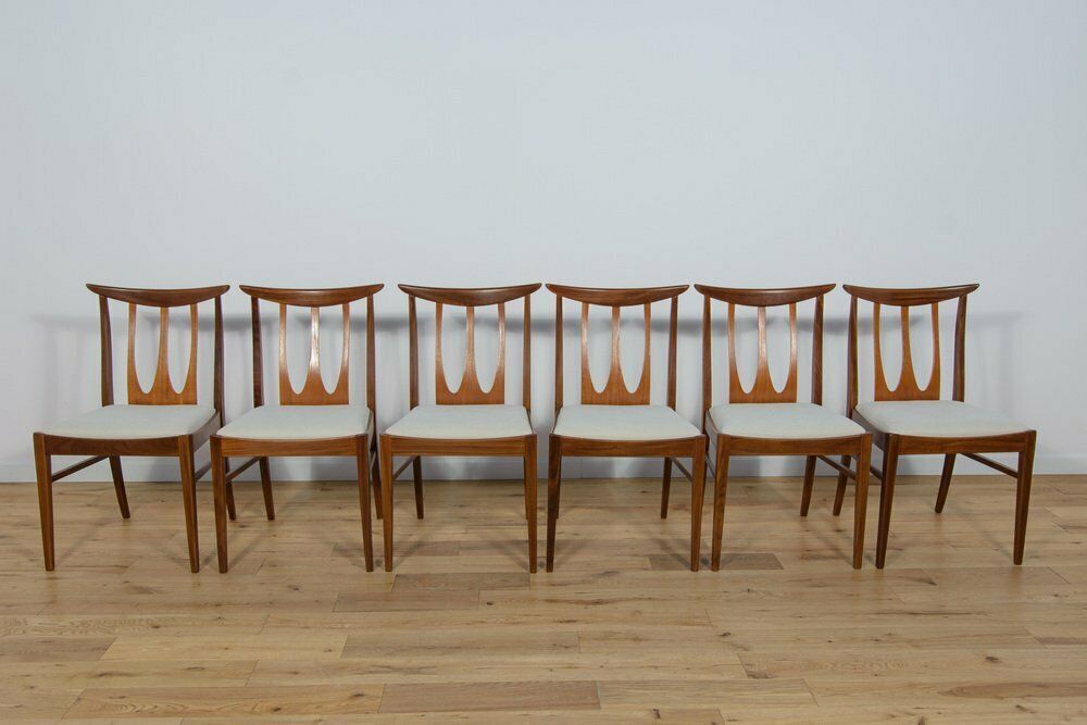 Brasilia Dining Chairs From G Plan, 1960s, Set Of 6 photo 1993.0