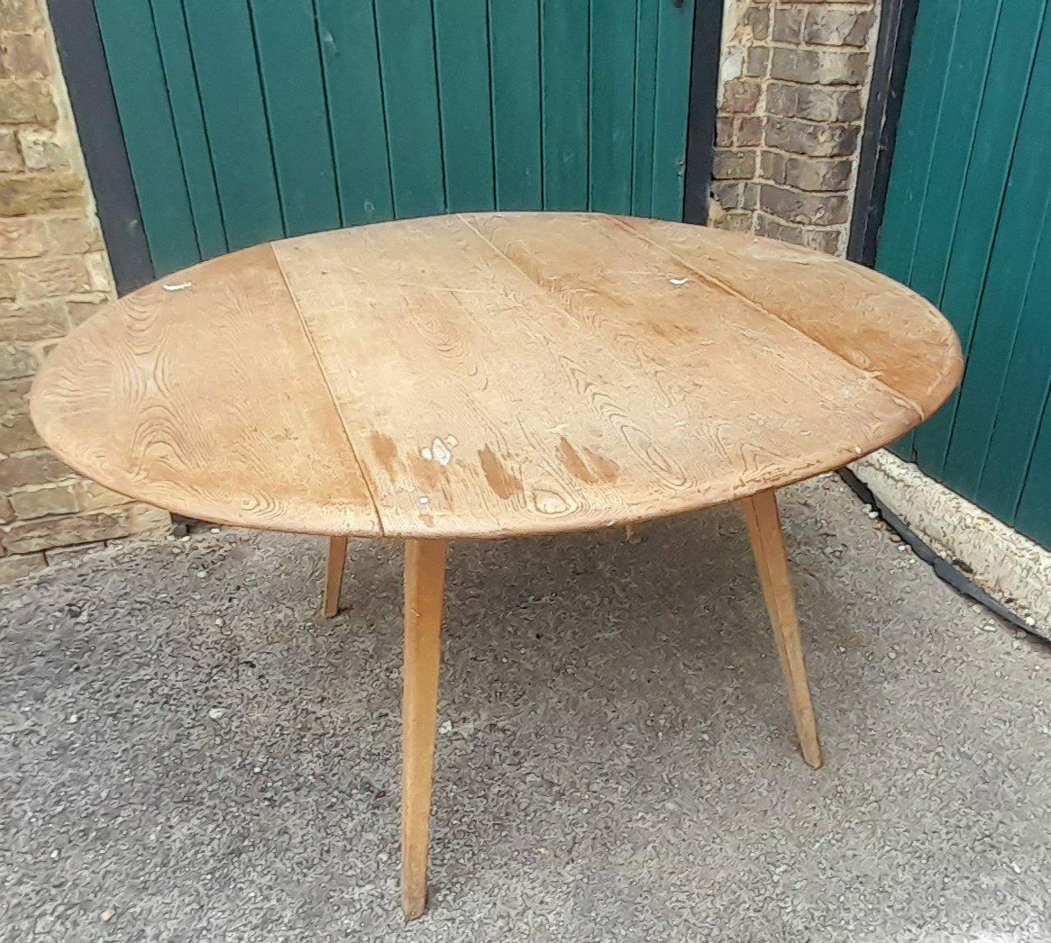 Ercol Vintage Drop Leaf Table.