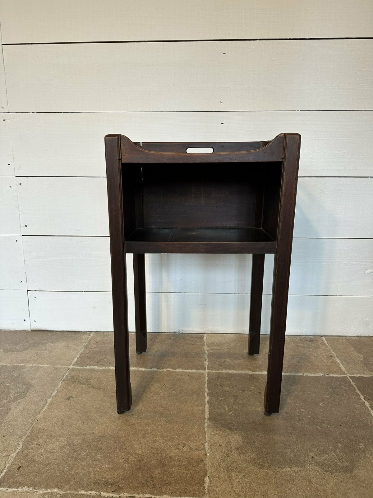 Mahogany Bedside Table, 1700s, Antique photo Furniture
