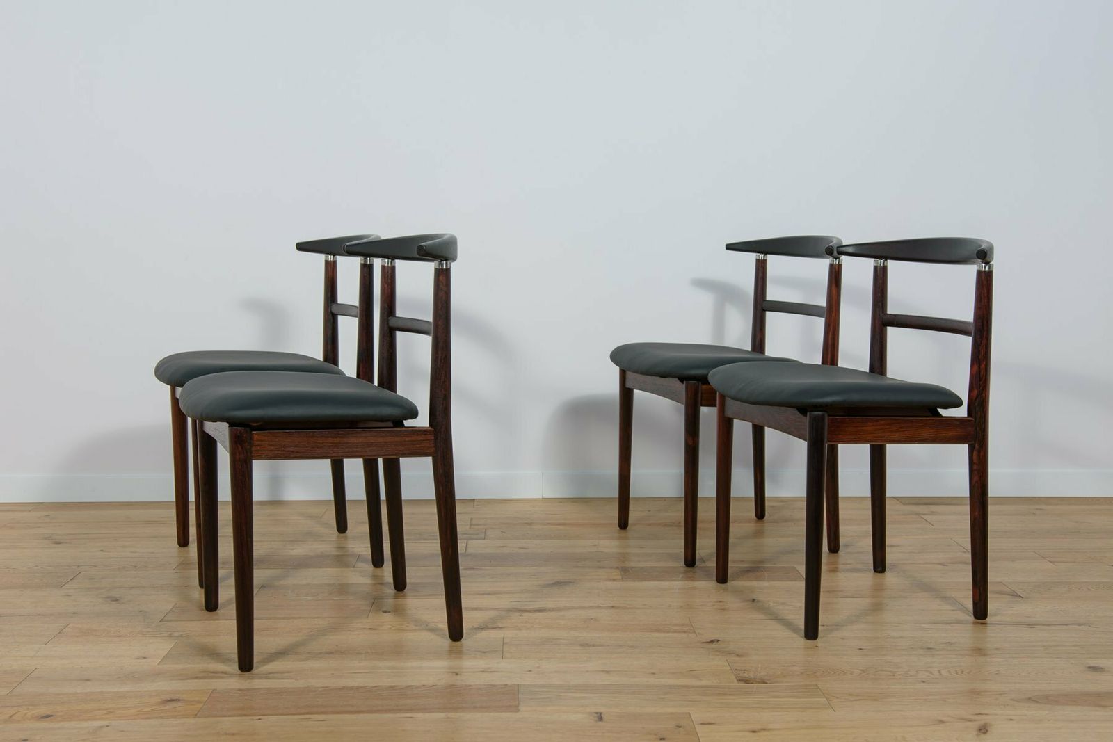 Rosewood Dining Chairs By Helge Sibast & Børge Rammerskov, Denmark, 1960s, Set Of 4 photo 4601.0