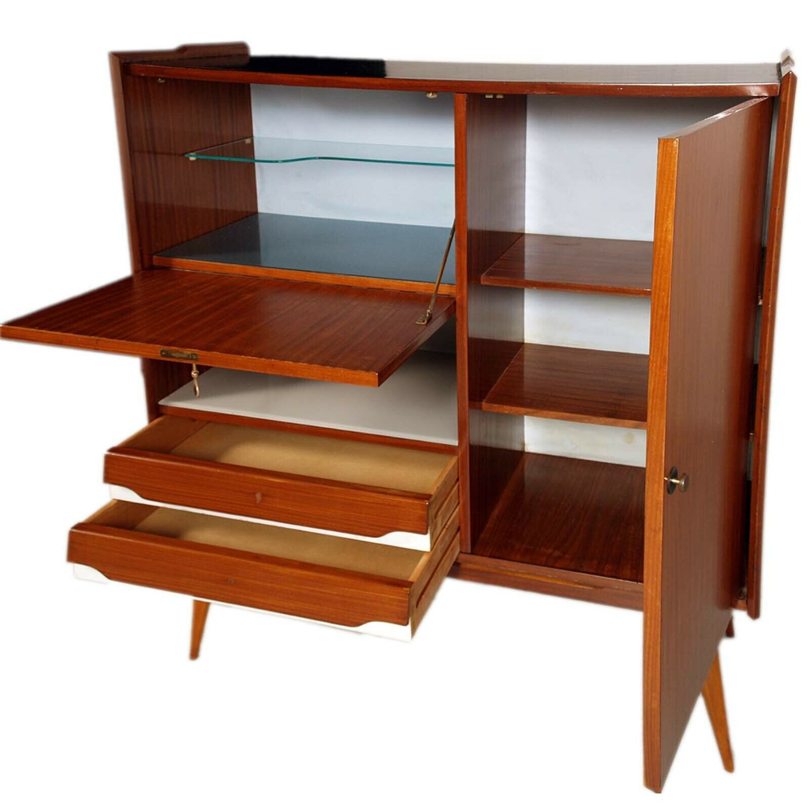1960s Buffet Dry Bar By Mobile Di Cantù, Ico & Luisa Parisi Attributed In Walnut photo furniture