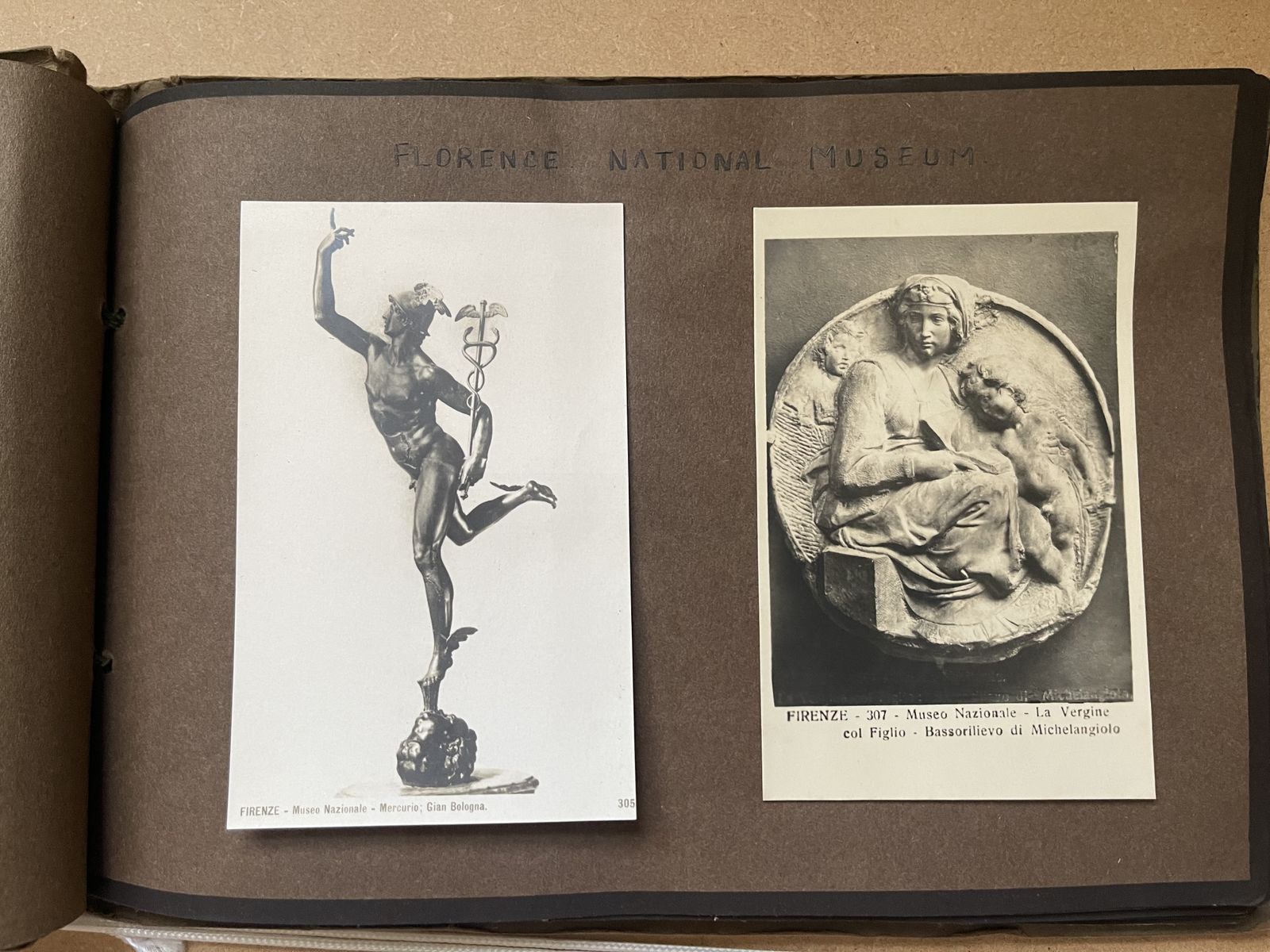 Home Decor Photo Album Titled 1927 Italian Tour photo