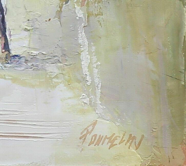 Acrylic By Richard Poumelin. Street Scene photo for sale