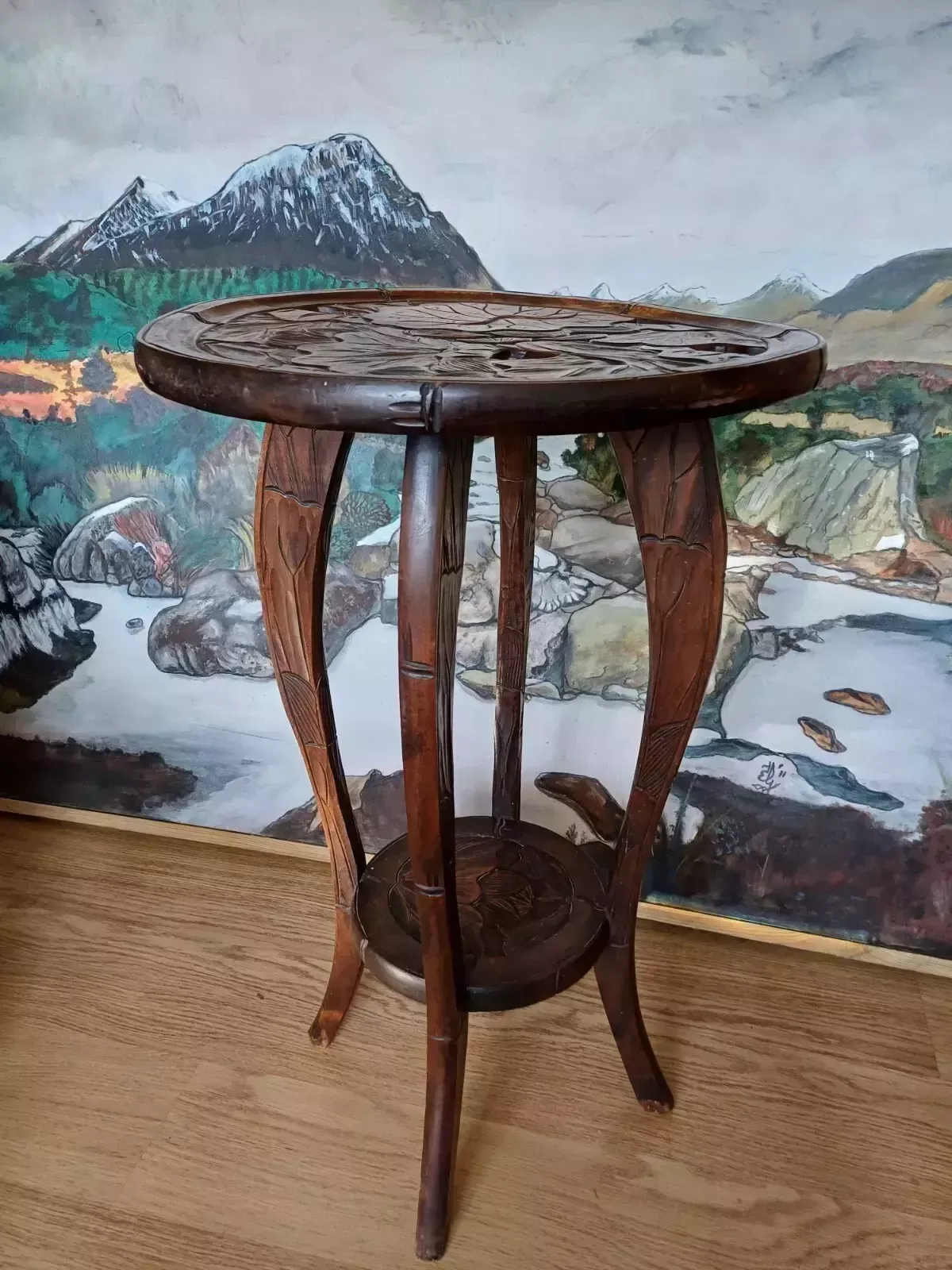 A Liberty Side Lamp Table In The Japanese Taste Early 20th Century Antique photo for sale