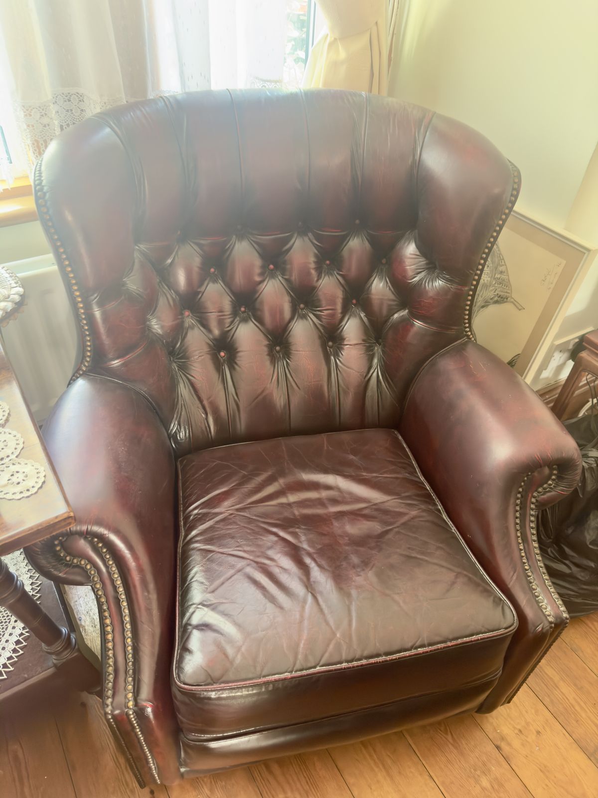 Chesterfield 3 Piece Suite photo for sale