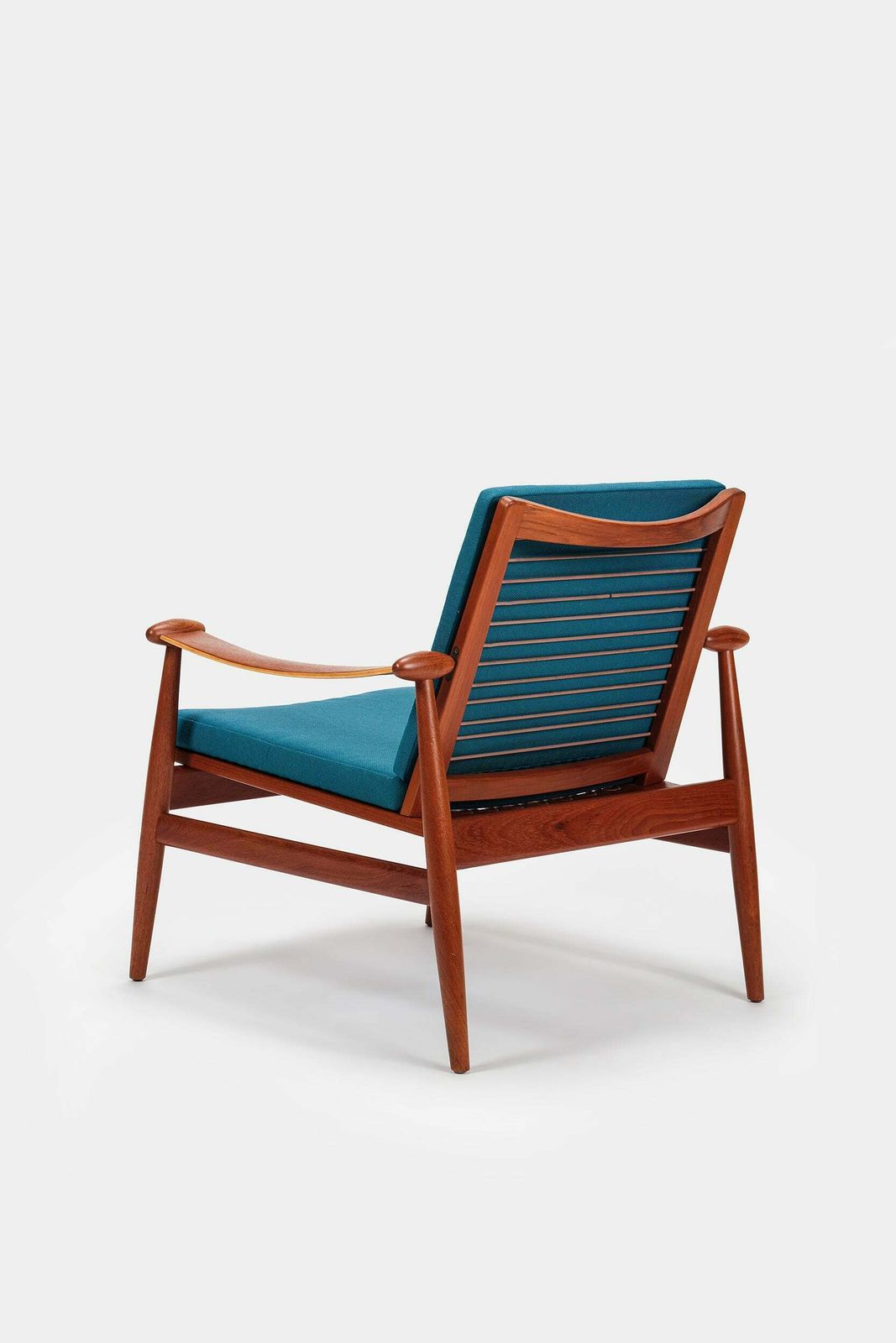 Finn Juhl, Pair Of "Spade" Armchairs, Denmark, 50s photo furniture