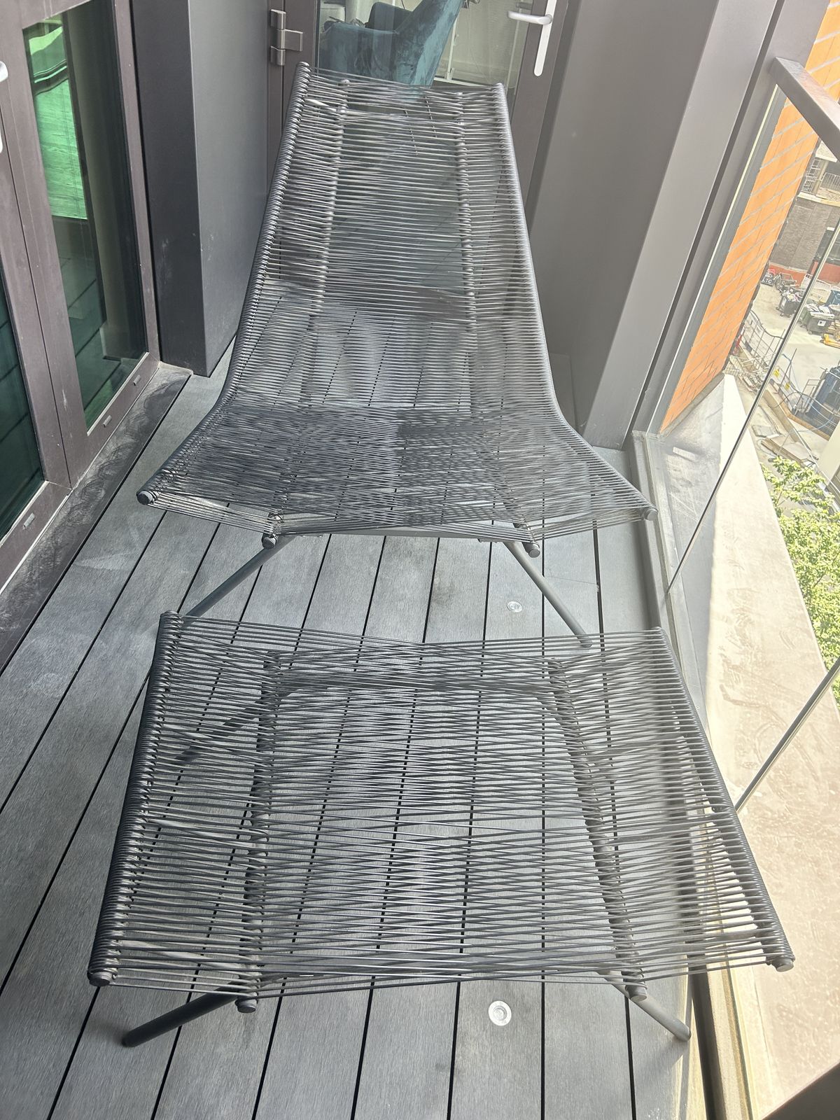 Arm Chair With Footrest