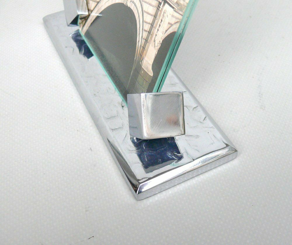 photo furniture Art Deco Chrome Plated Picture Frame, Germany, 1920s