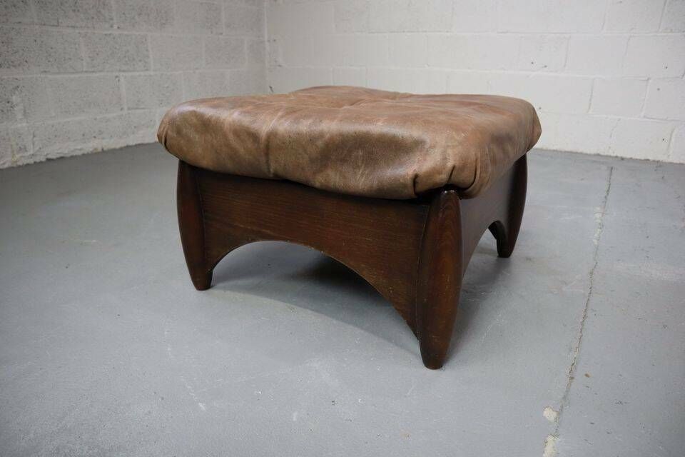 Ranger Lounge Chair With Ottoman By Erik Deforce For Gervan Belgium, 1970. photo buy