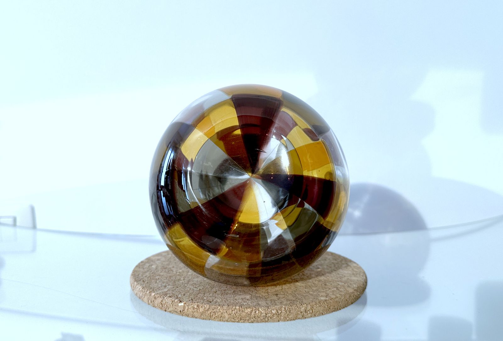 Venini   Vase By Fulvio Bianconi Mod. Pezzato ' Istanbul ' 1950   Acid Signature photo 3500.0