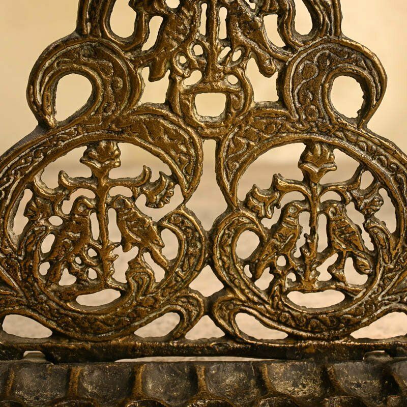 Moroccan Hanukkah Lamp, 1800s, Antique photo for sale