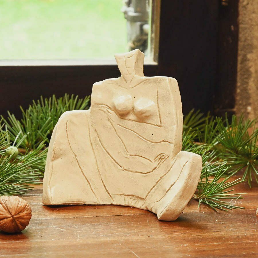 Woman Sculptural Plaque, 1970s photo 76.0