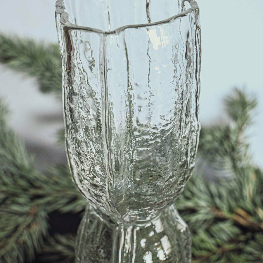 Christer Sjögren Bark Glass Vase photo 71.0