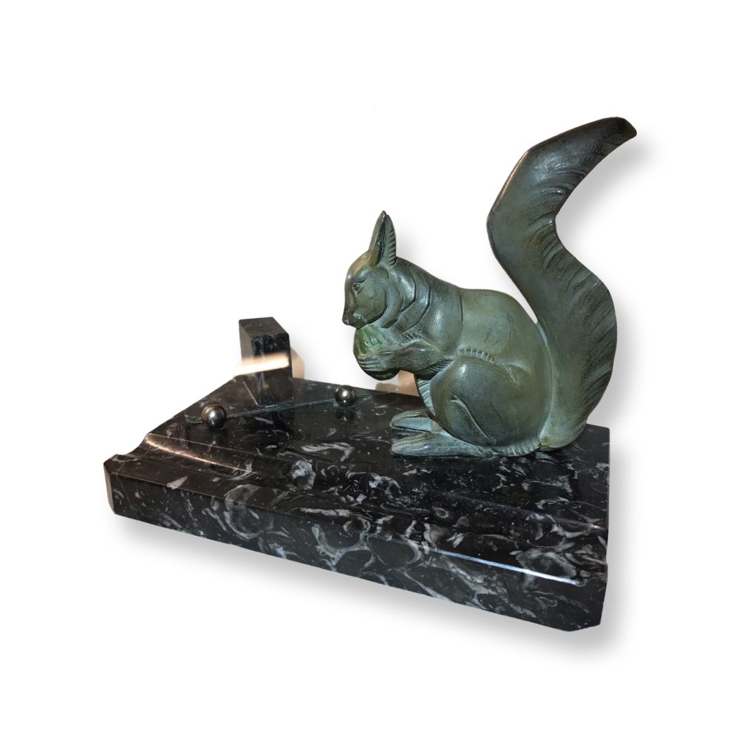 Art Deco Figural Picture Frame/Desk Tidy photo vinterior