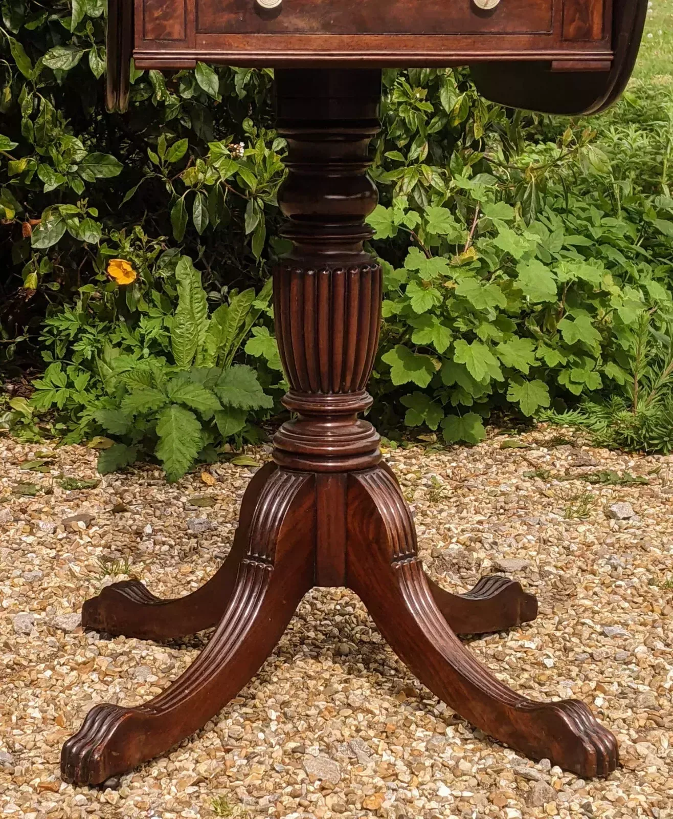 George IV Mahogany Pembroke Table Gillows photo vintage