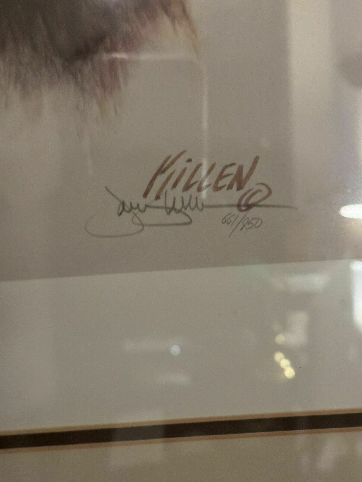 Signed Collector's Edition Chocolate Labrador &Mousse Jim Killen 661/950 photo vinterior