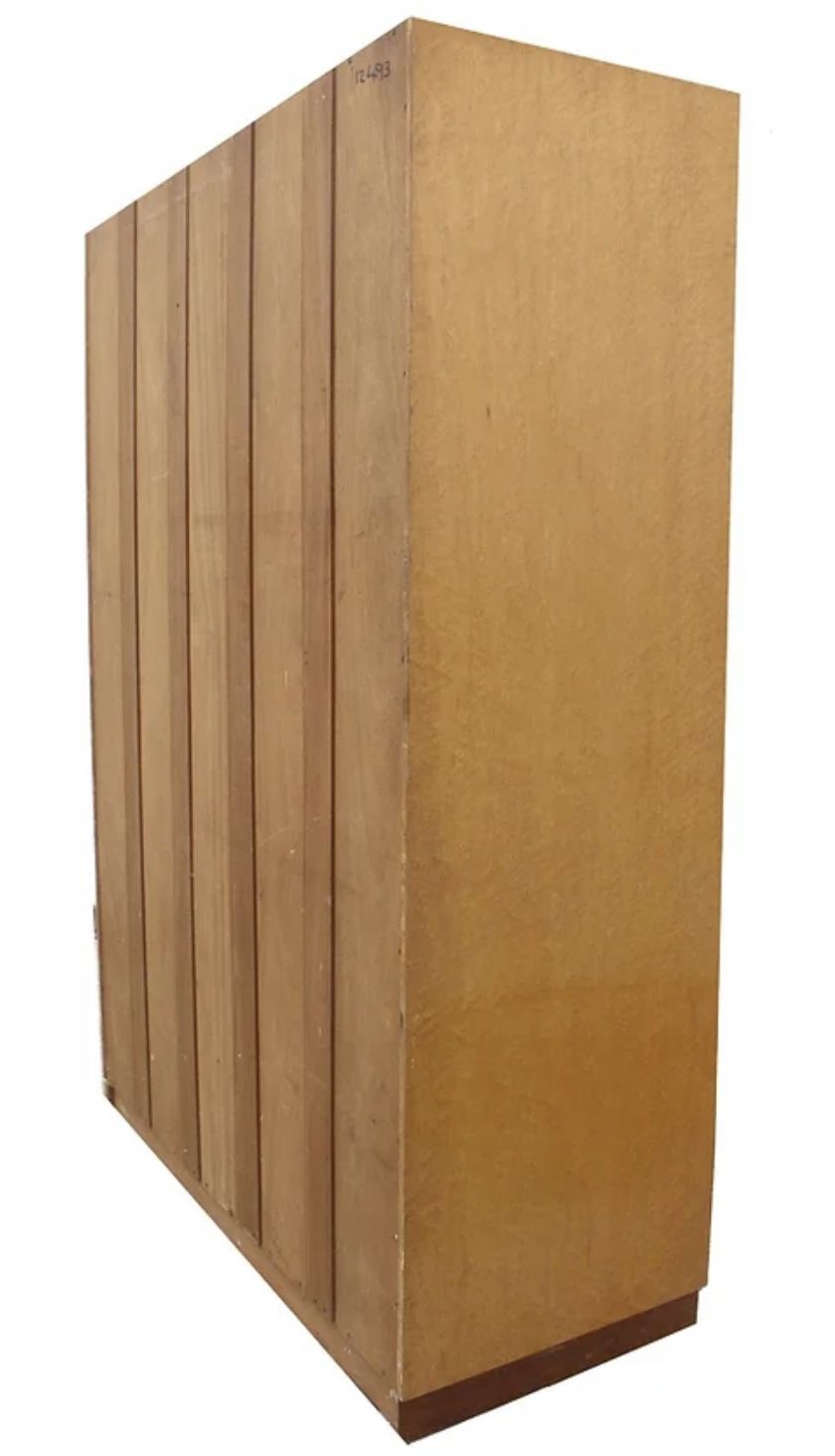 A French Art Deco Birds Eye Maple Double Wardrobe , C1930 photo Furniture