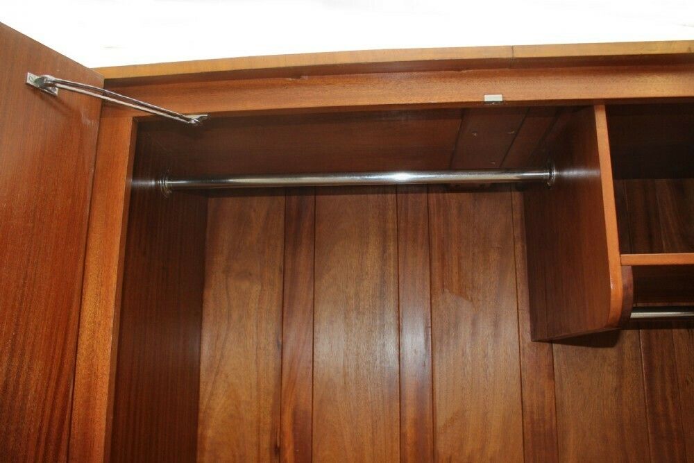 A French Art Deco Birds Eye Maple Double Wardrobe , C1930 photo vinterior