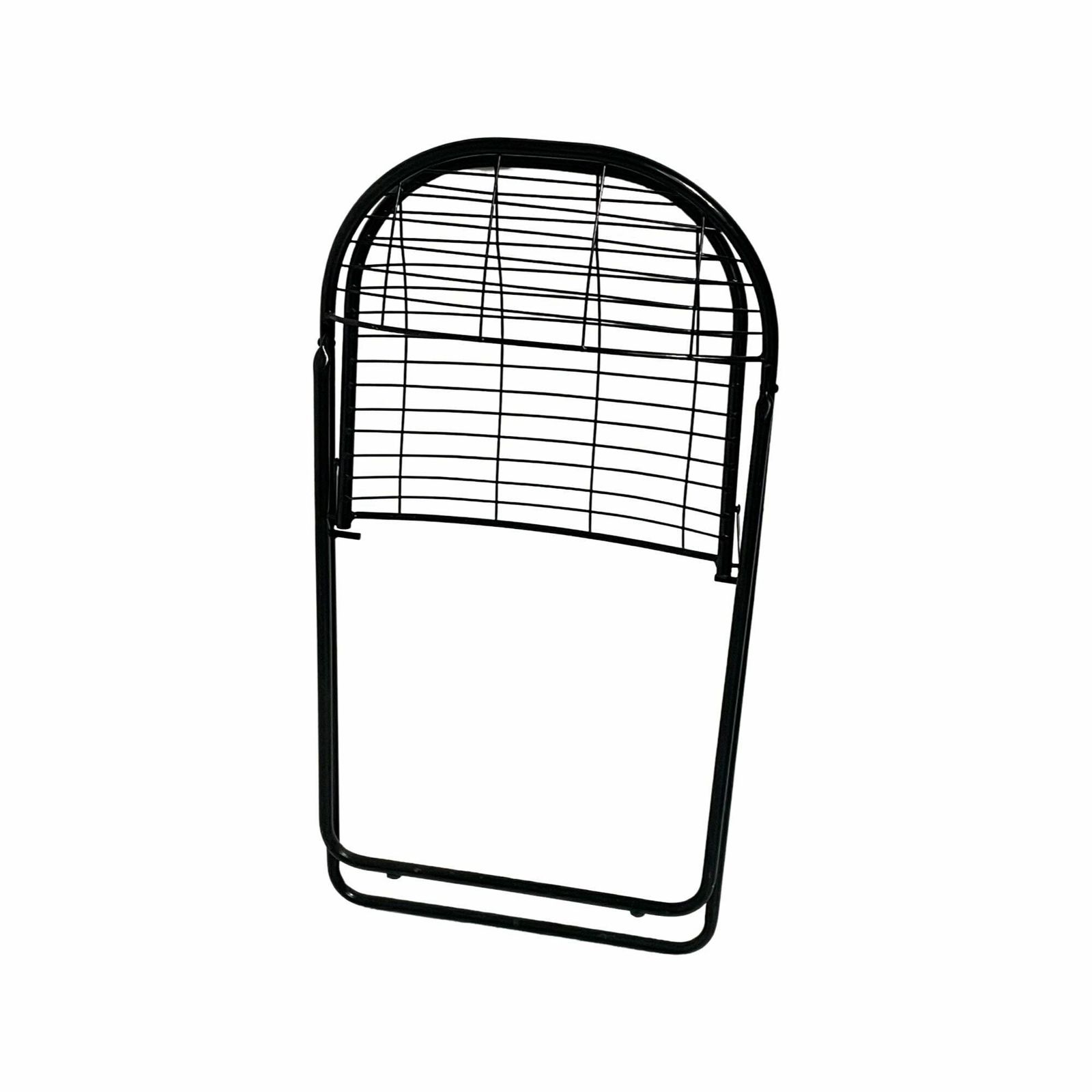 Niels Gammelgaard   Ikea   Wire Chair   Foldable   Black   Multiple In Stock   1980's photo for sale