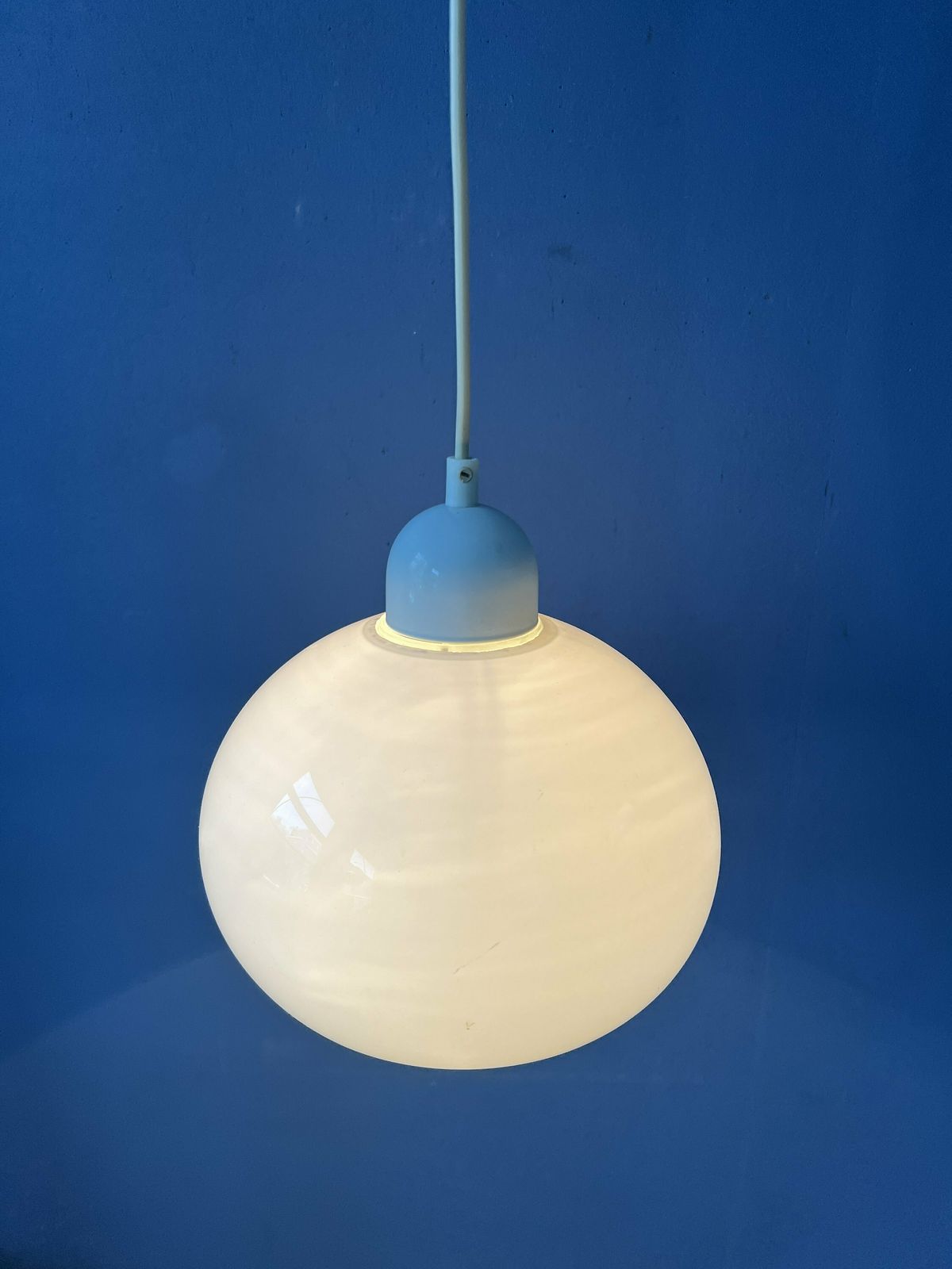 Kleine Witte Space Age Paddenstoellamp photo buy