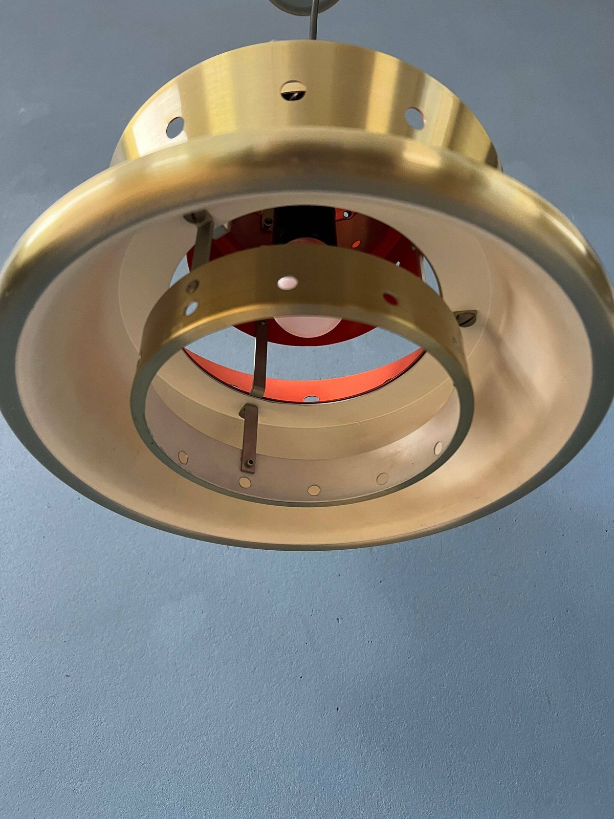 photo furniture Metallic Doria Leuchten Space Age Hanglamp