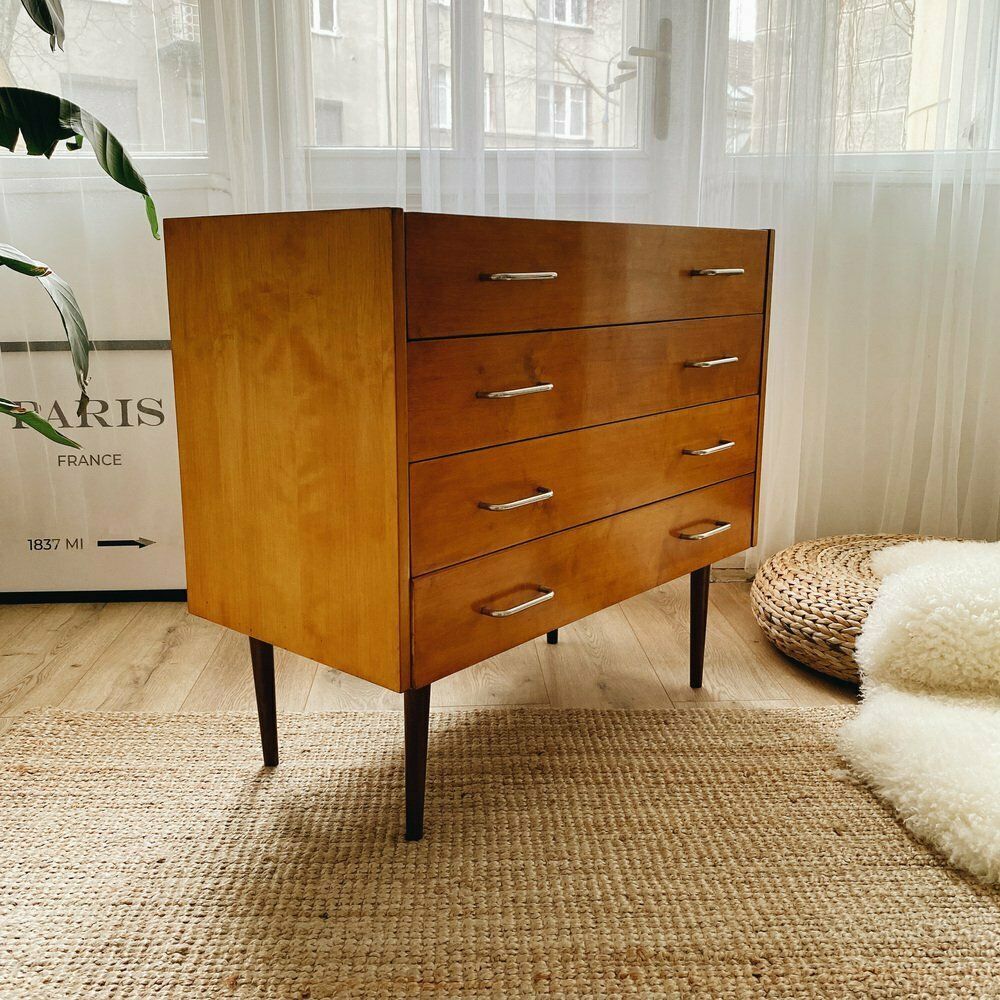 Vintage Wooden Cabinet From Up Zavody, 1960