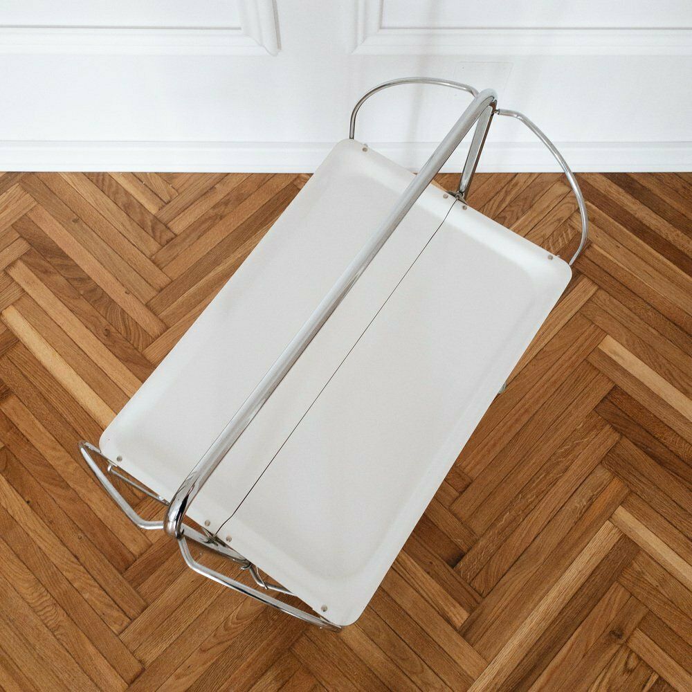 Mid Century Modern German Bar Cart, 1970s photo vintage