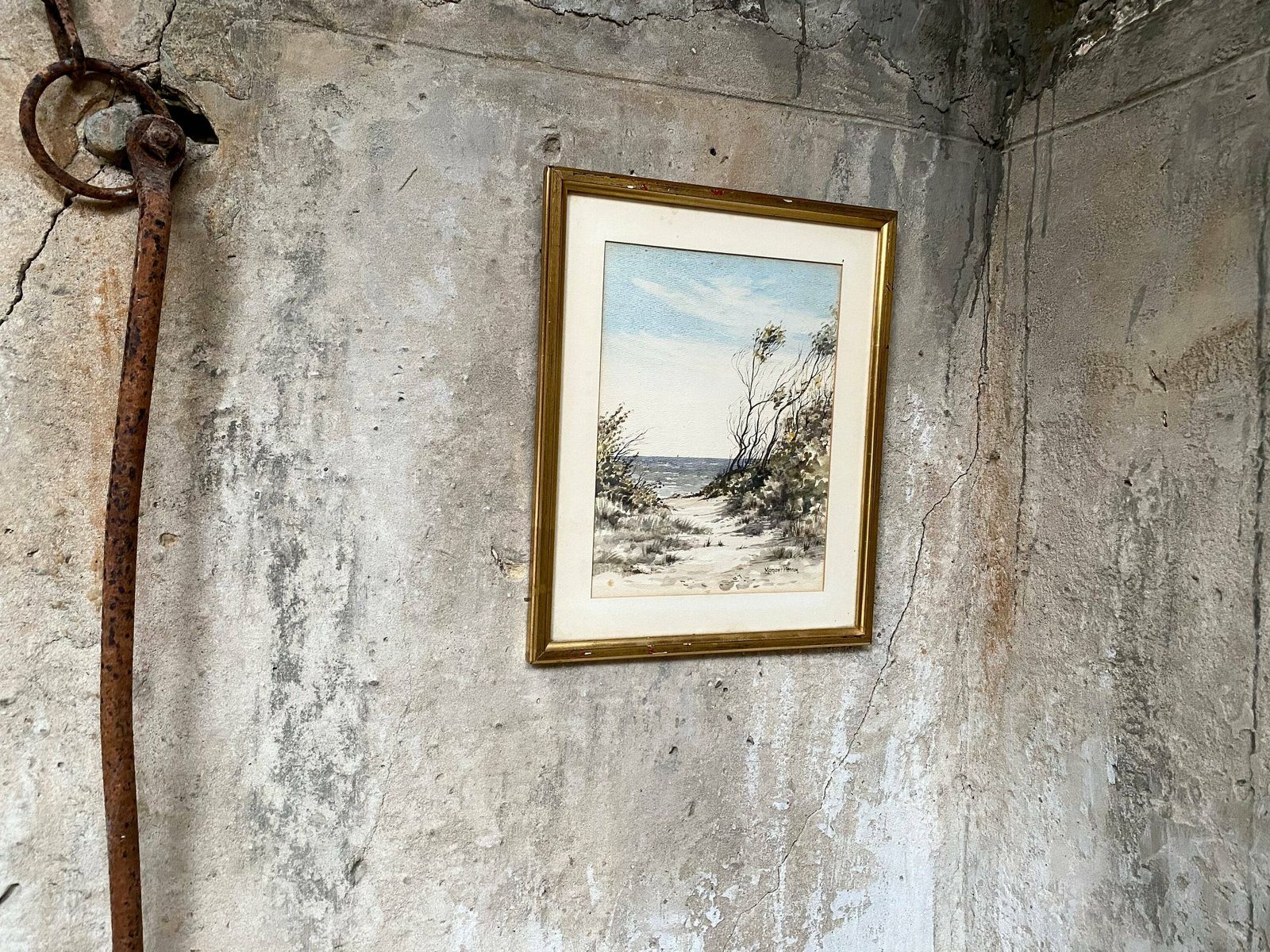 Original Signed Watercolour Painting   'Hampton Foreshore'   Victoria, Australia photo Art
