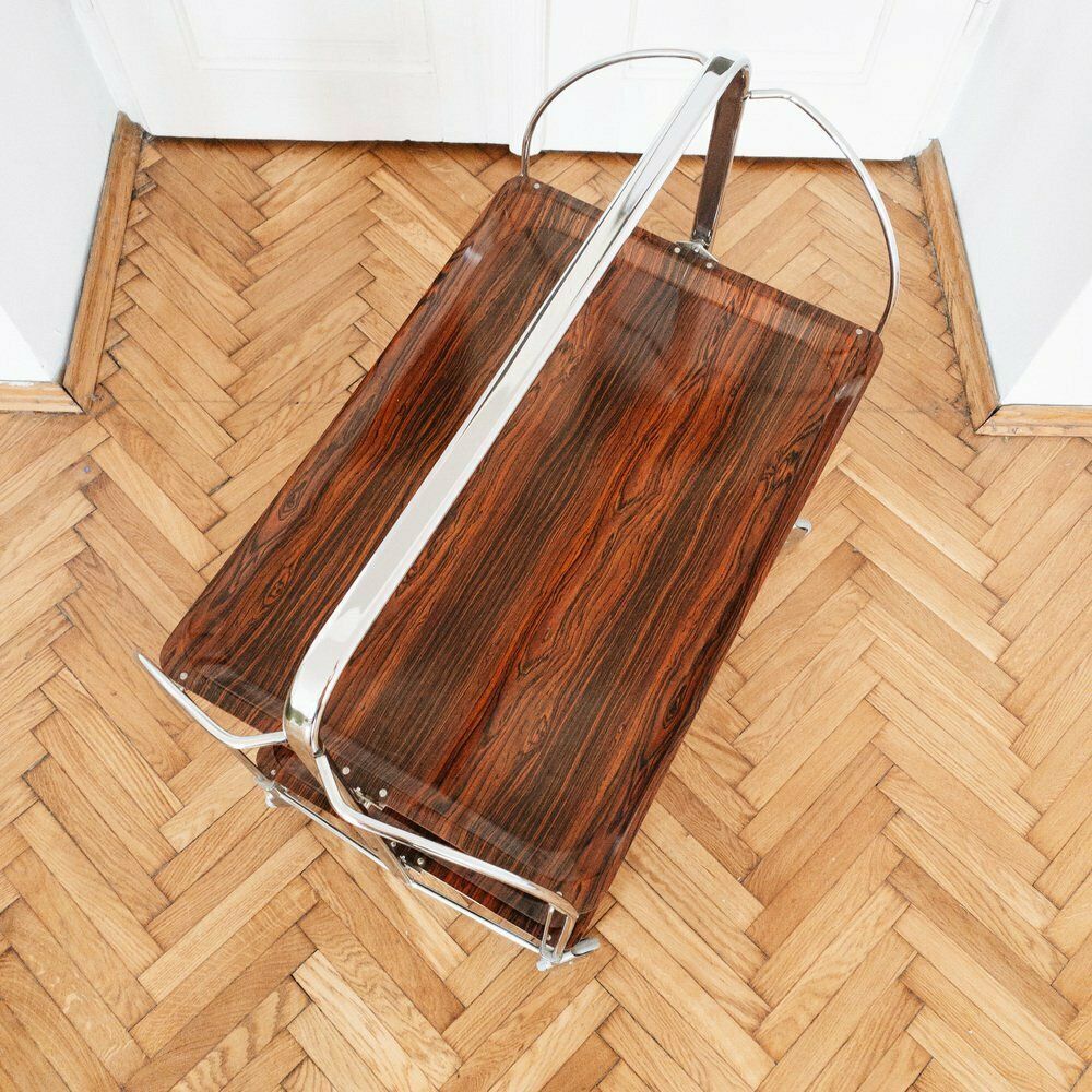 Mid Century Modern German Bar Cart Or Trolley, 1970s photo 1396.0