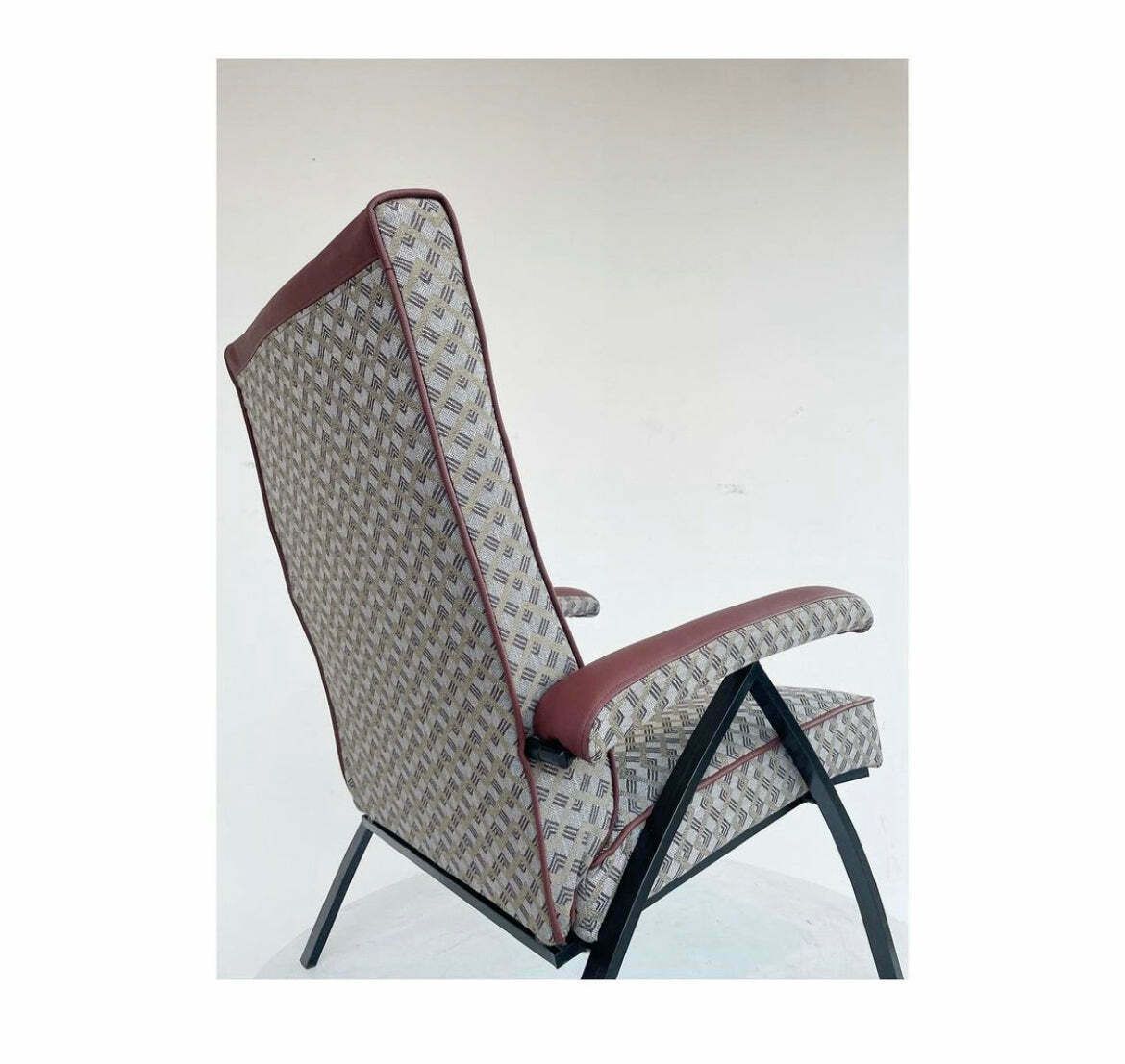 Reclining Armchair, 1960s, Vintage photo for sale