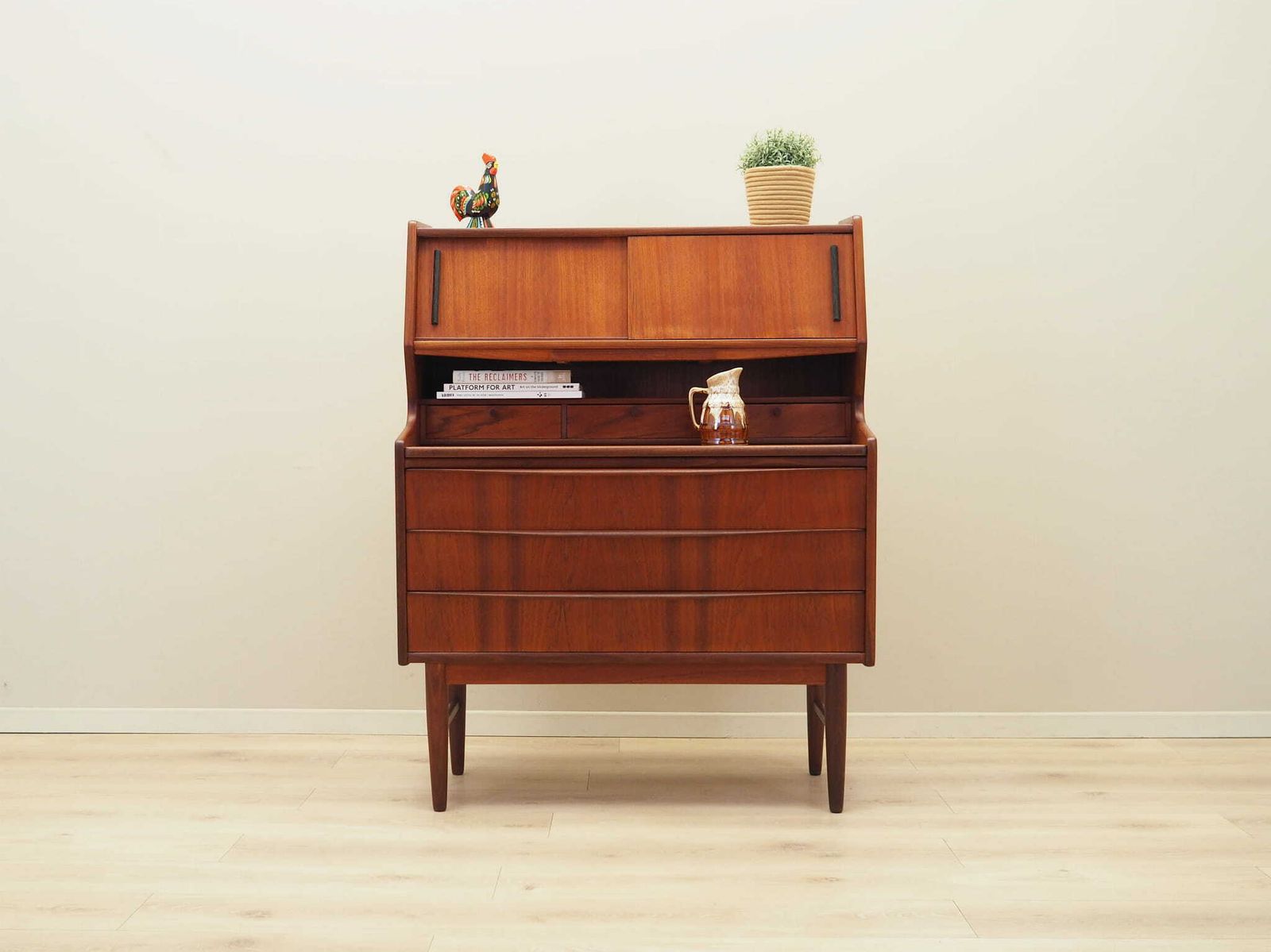 Teak Secretary, Danish Design, 1970s, Production: Denmark photo furniture