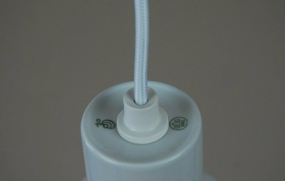 Porcelouis Pendant By Erik Magnussen For Louis Poulsen, Denmark, 1982 photo Lighting