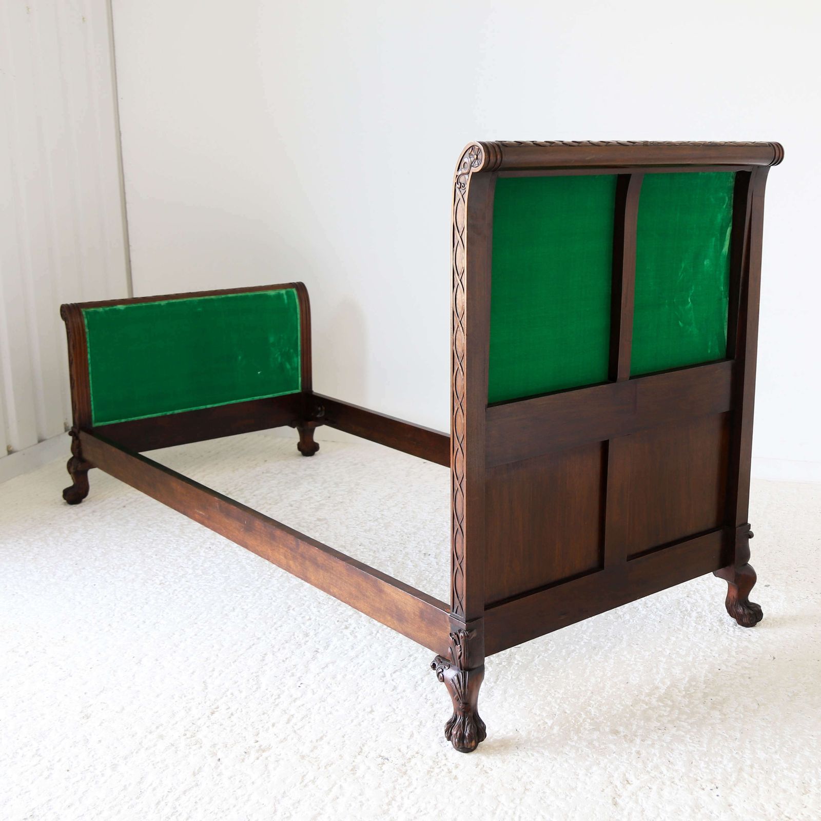 C 1900 Pair Of Heal's Of London Mahogany Bedframes   All Original photo 3500.0