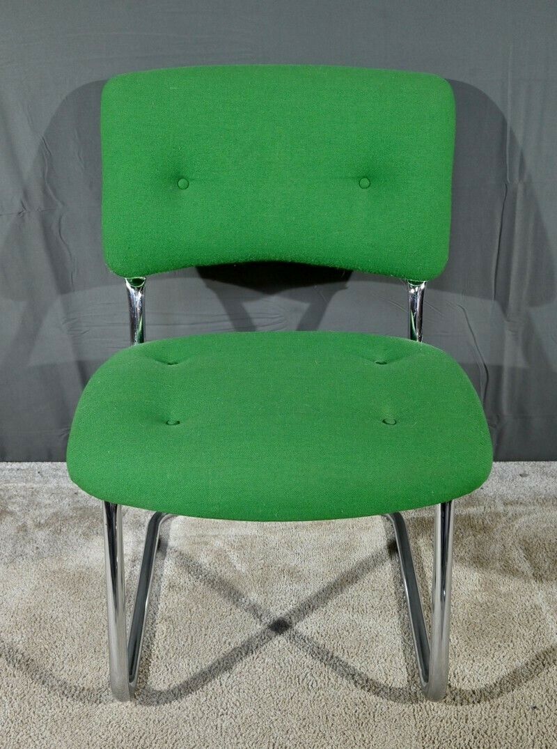 Pair Of Chairs, Attributed To Steelcase Strafor – 1970 photo vinterior