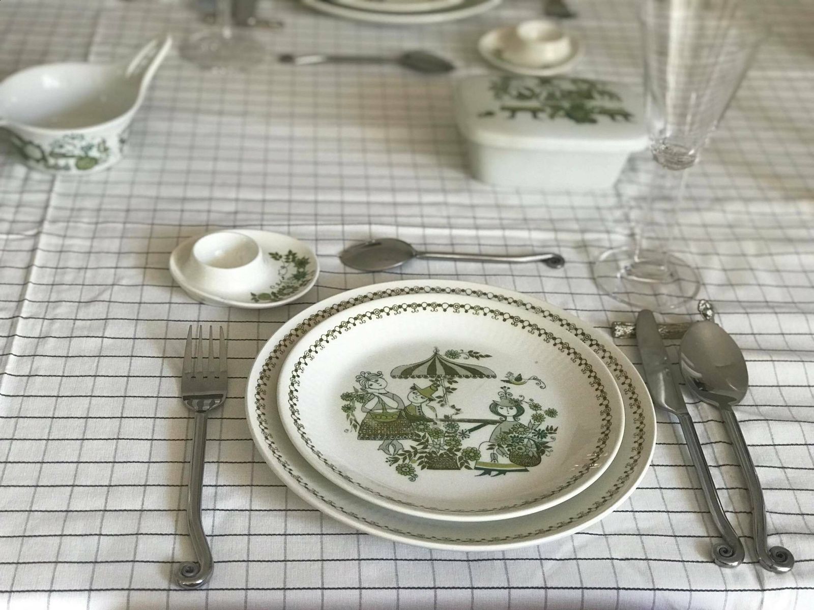 Set Van 4 Soeplepels – Swirl Bestek Met Gedraaide Uiteinden, Frans Vervangingsbestek, Spiraalvormige Uiteinden, Brutalist Stijl, Middeleeuws Aandoend, Viking Stijl photo Woonaccessoires
