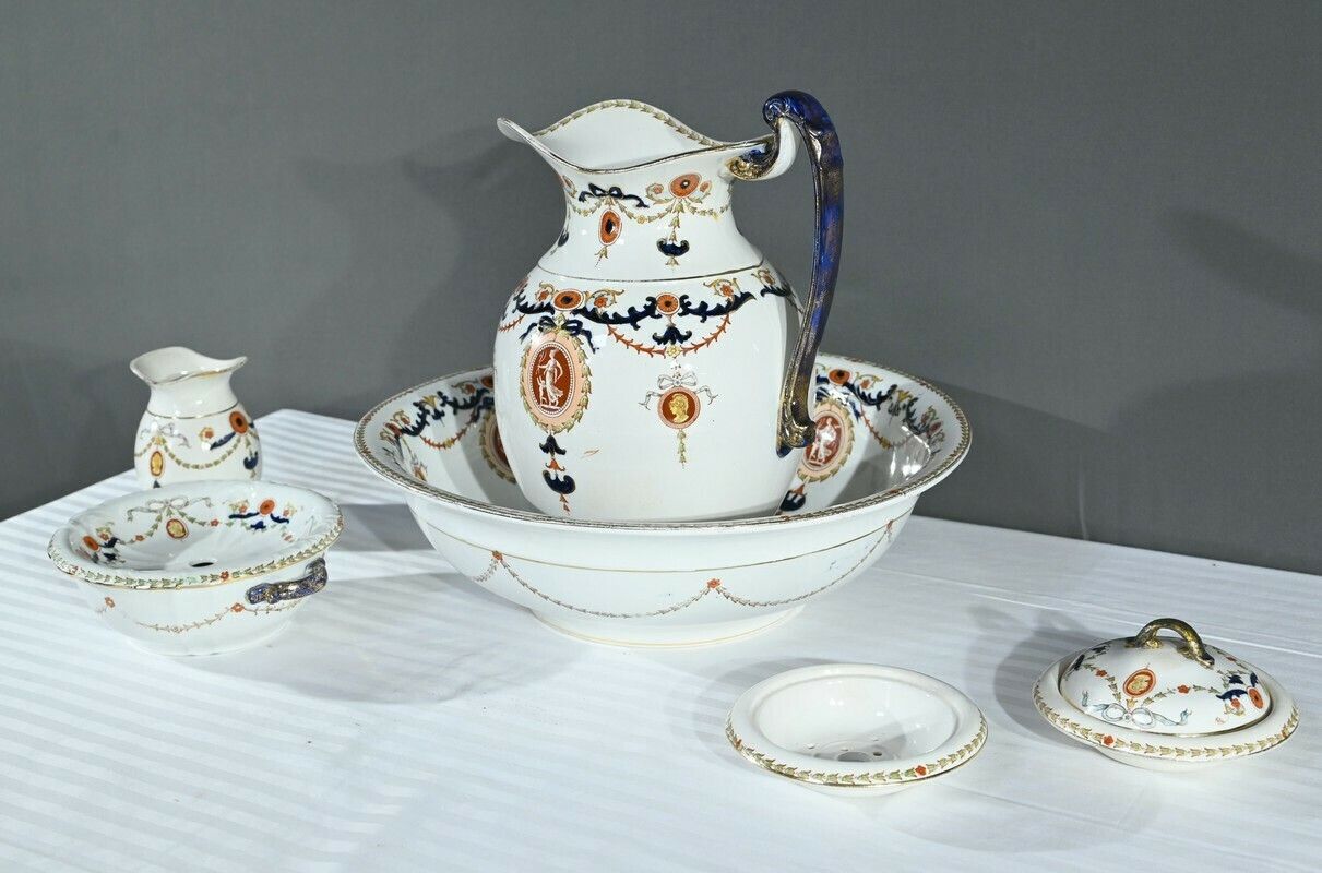 Sampson Hancock & Sons Fine Porcelain Set, Art Nouveau Period, England – 1900 photo for sale